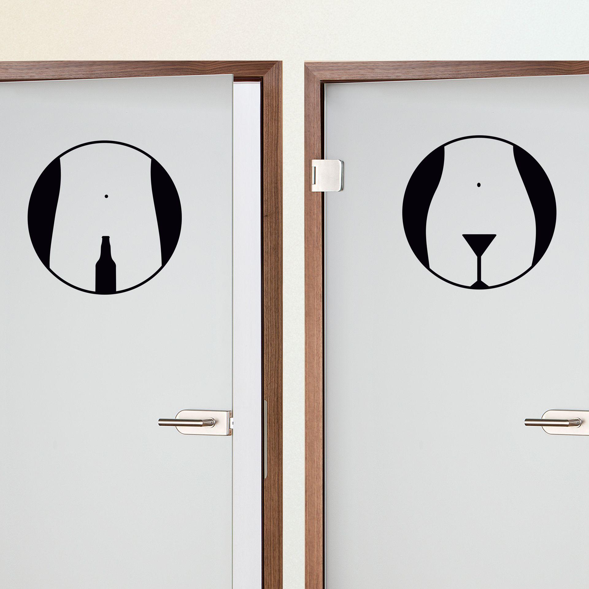 Wallsticker -  WC Beer and Cocktail