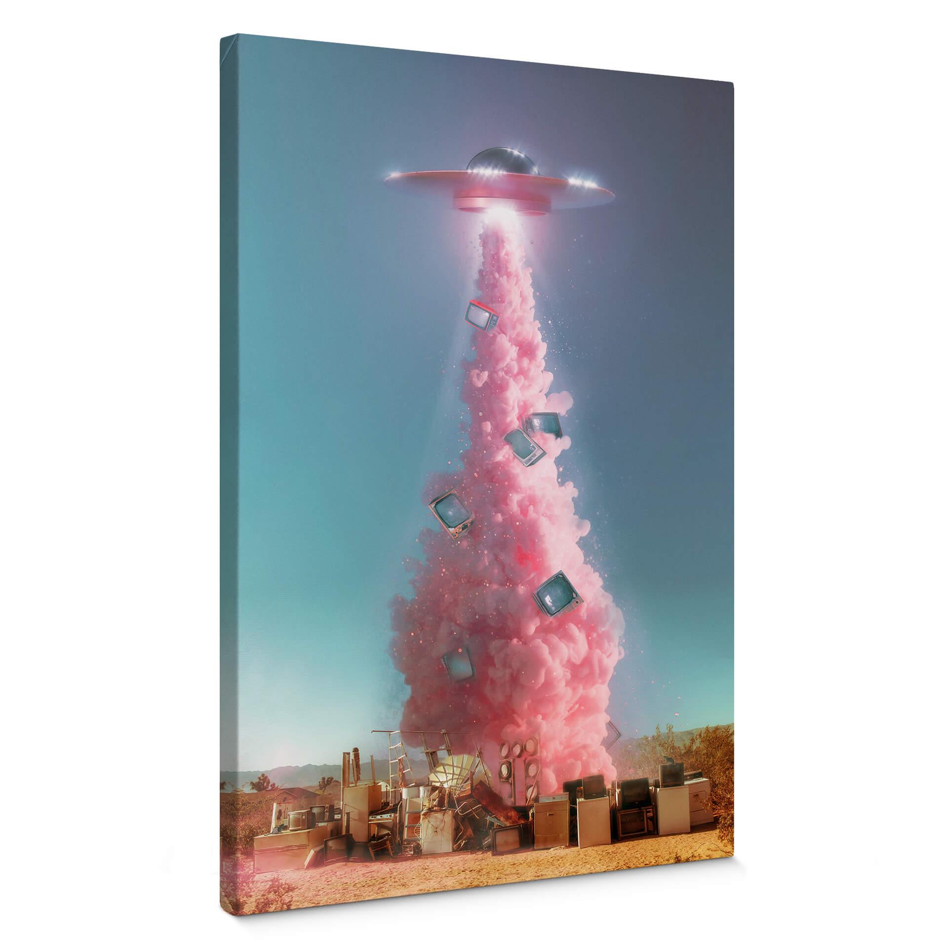 Lienzo Loose - Espionaje extraterrestre