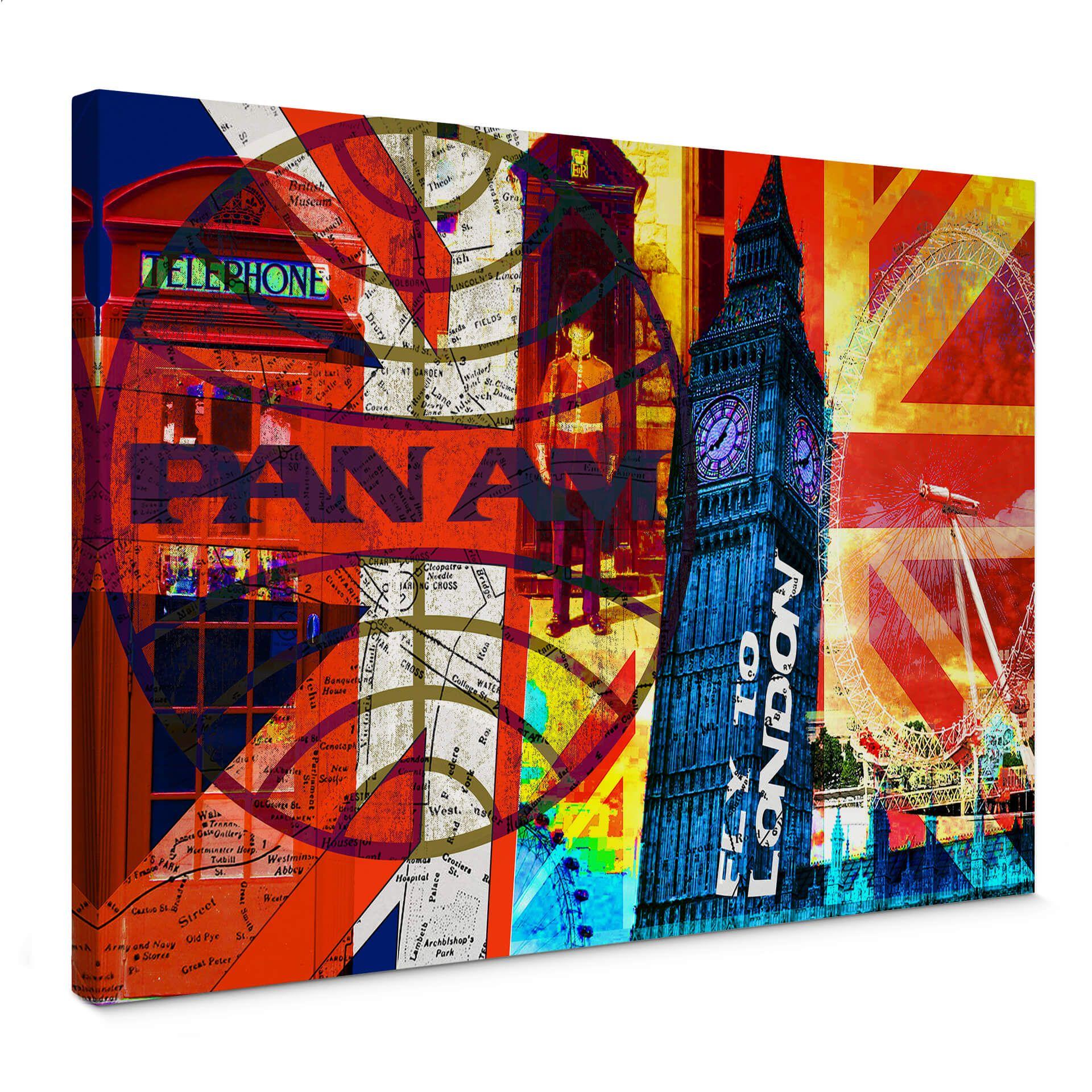 Lienzo PAN AM - Londres 