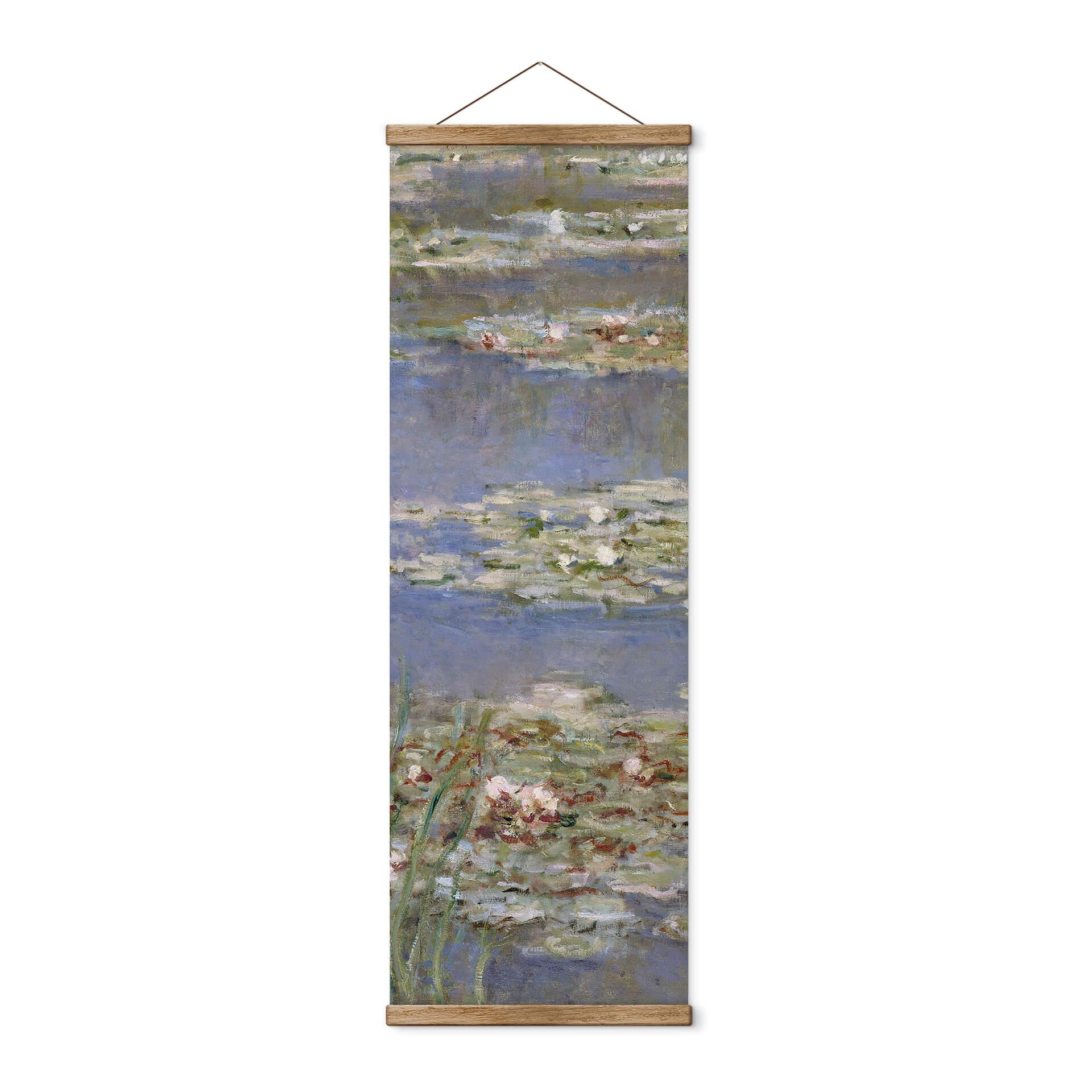 Póster de tela Monet - Nenúfares 1905 - Panorama