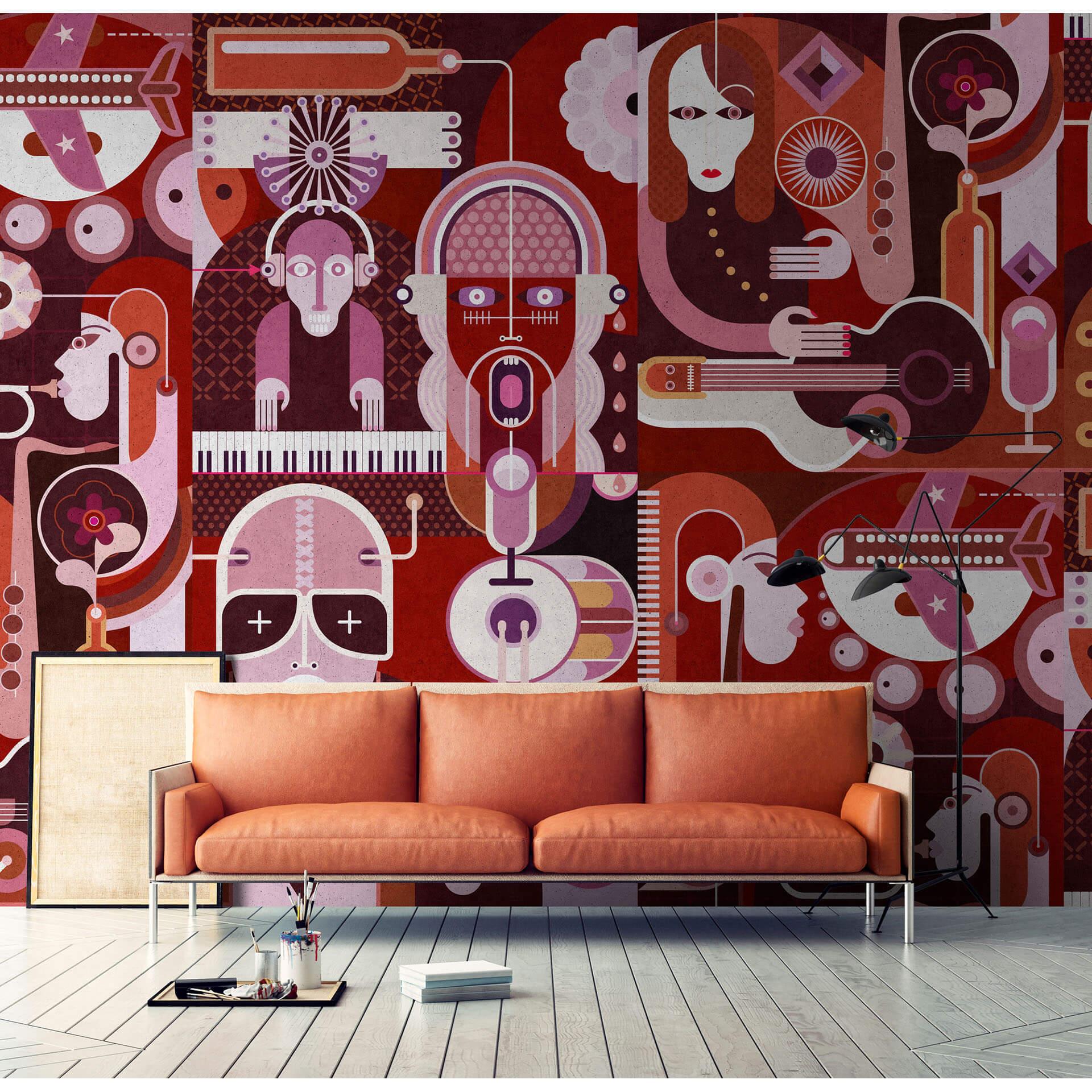 Livingwalls Fototapet Walls by Patel 2 Wall of Sound2