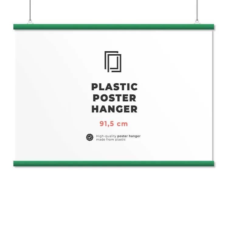 Plakatramme - grøn - 91,5 cm