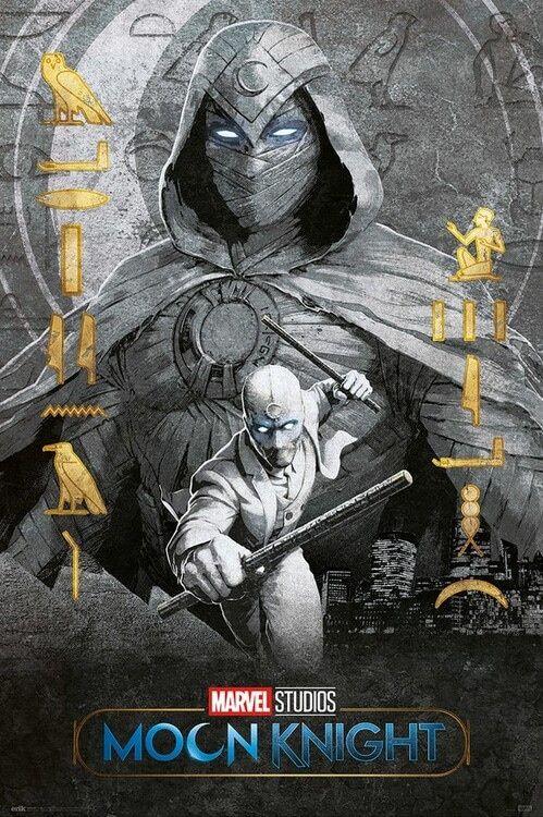 Poster, film poster Marvel - Moon Knight 61x91,5 cm