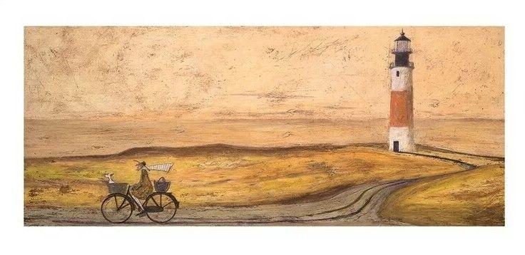 Plakat Sam Toft - A Day of Light Kunsttryk, Sam Toft (100 x 50 cm)