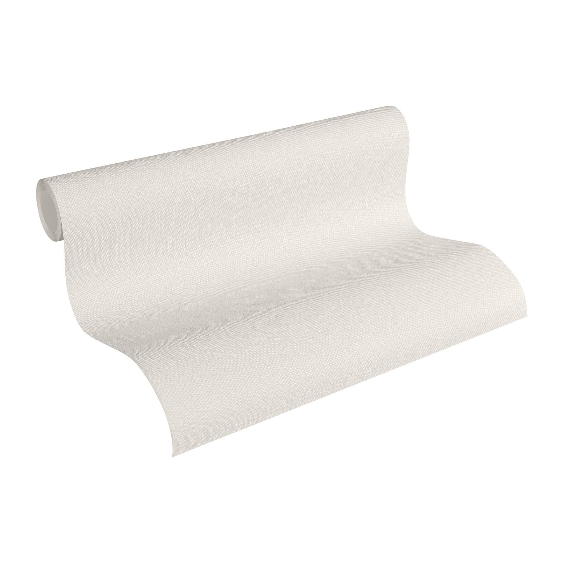 Moderne enhedstapet i creme og beige non-woven tapet Hygge struktur tapet