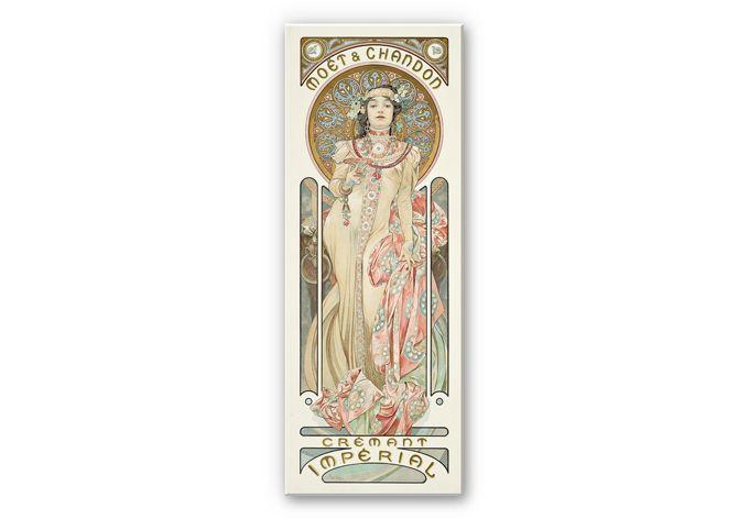 Tableau Forex - Mucha - Moët and Chandon: Dry Imperial - Panorama