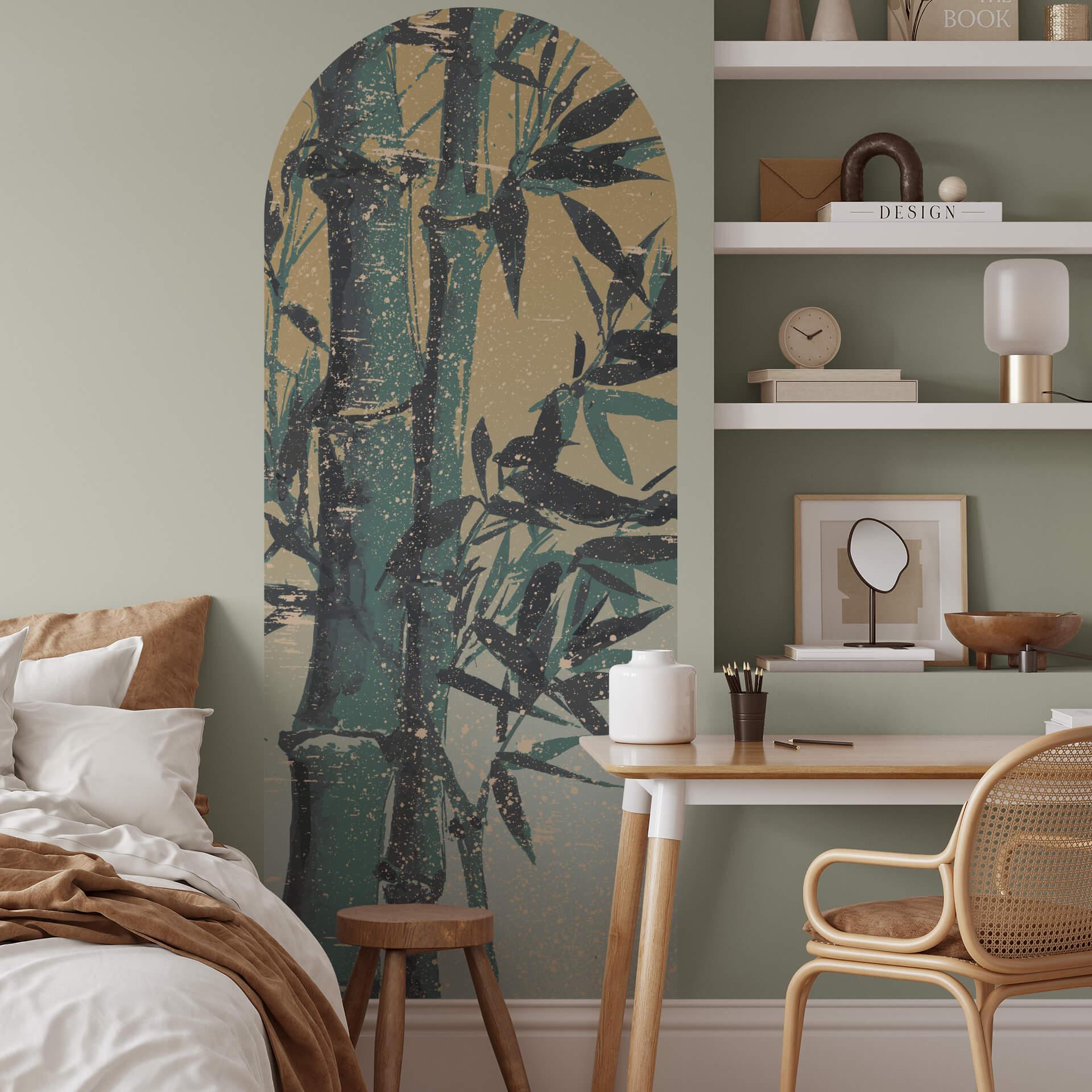 Wall Sticker Bamboo Arch