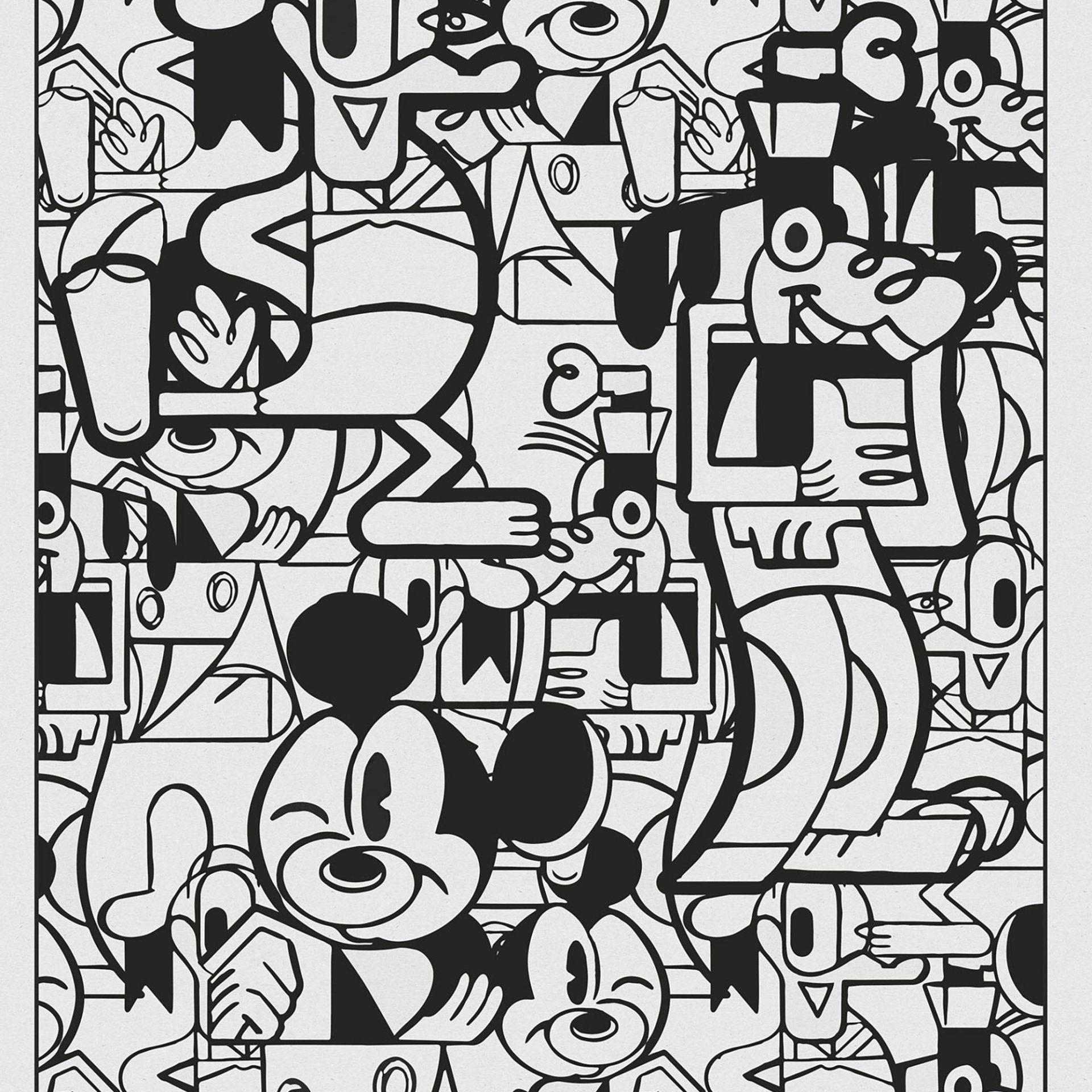 Tapet - Mickey Constructive - 200 x 280 cm