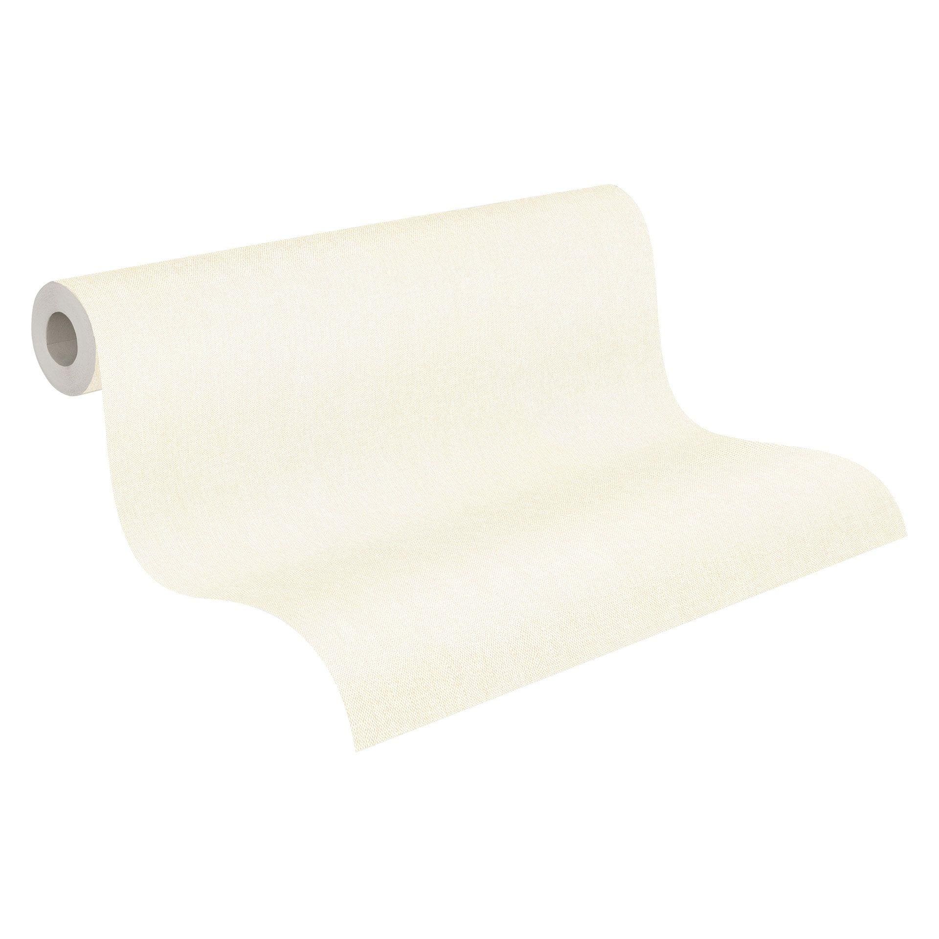 Architects Paper Floral Impression - Papier peint intissé uni, blanc