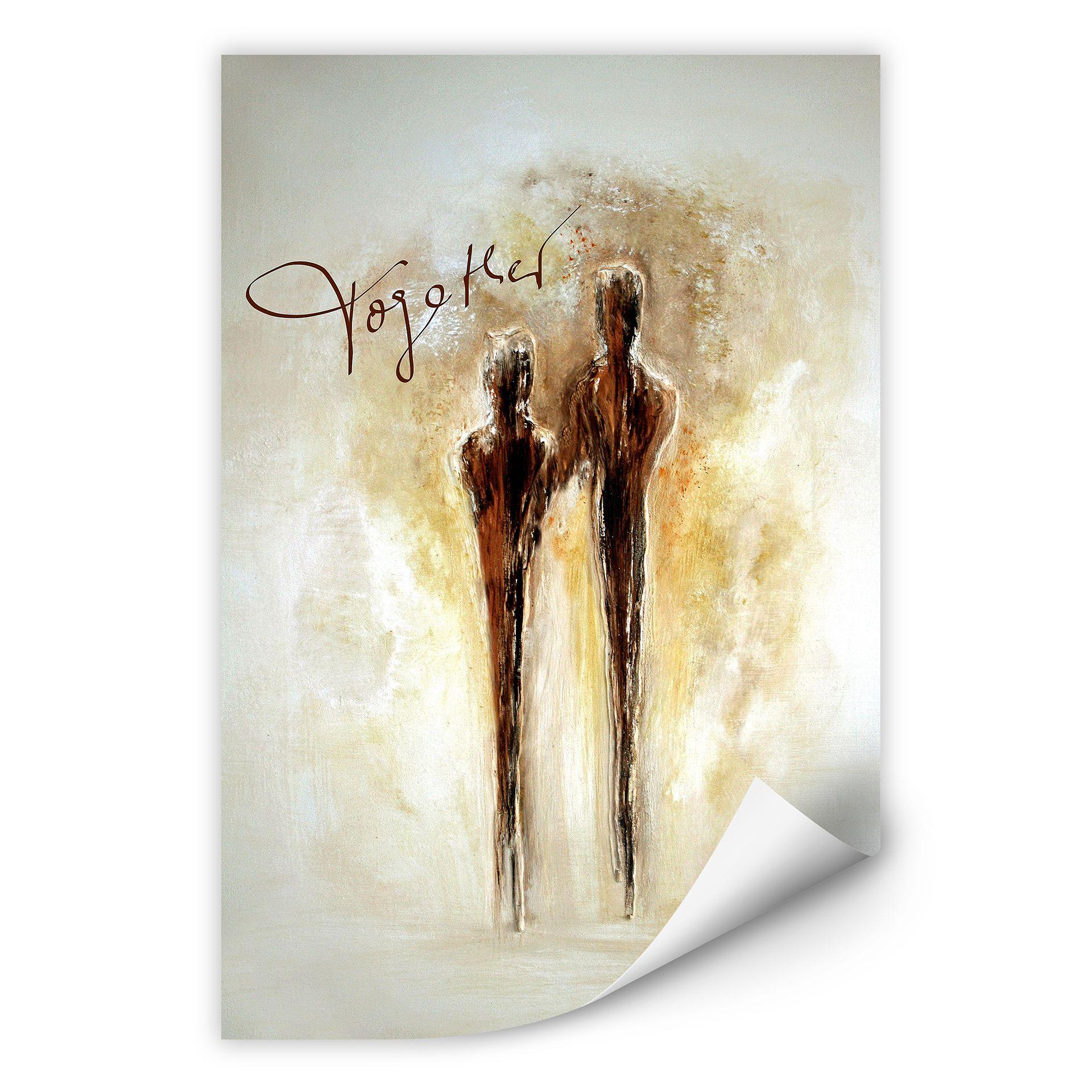 Zelfklevende Poster -  Melz - Together
