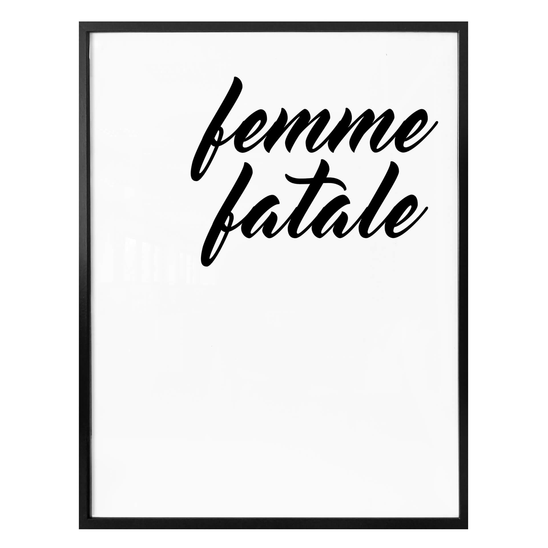 Póster Femme Fatale