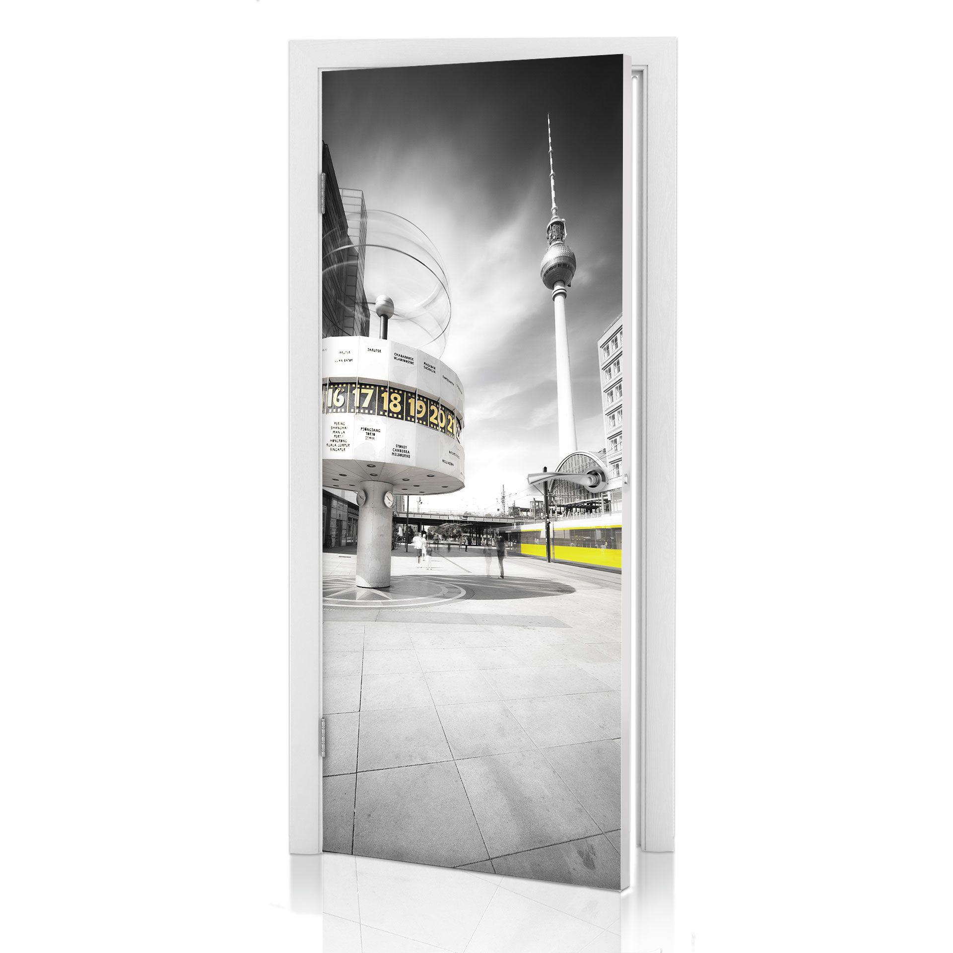 Türdesign Berlin Alexanderplatz 91x200 cm