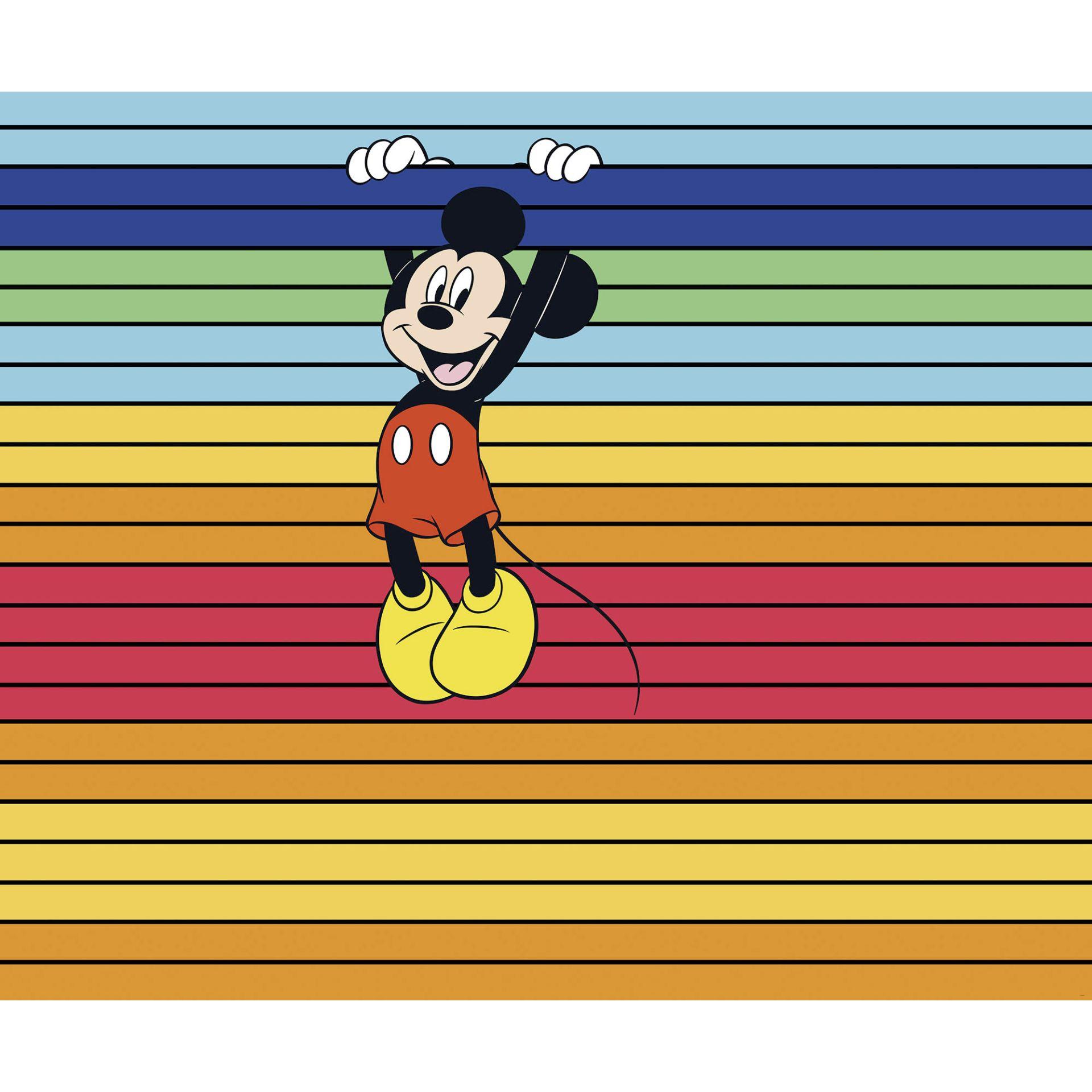 Tapet - Mickeys magiske regnbue - 300 x 250 cm
