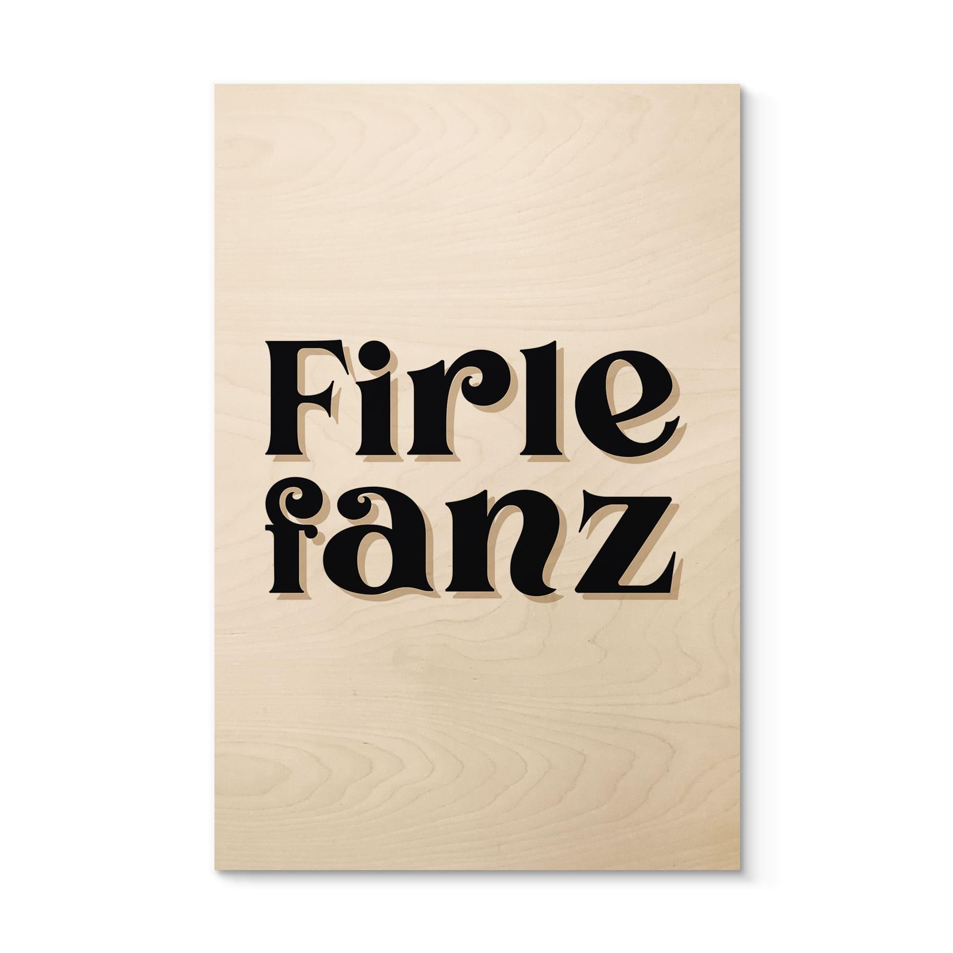 Cuadro de madera Firlefanz