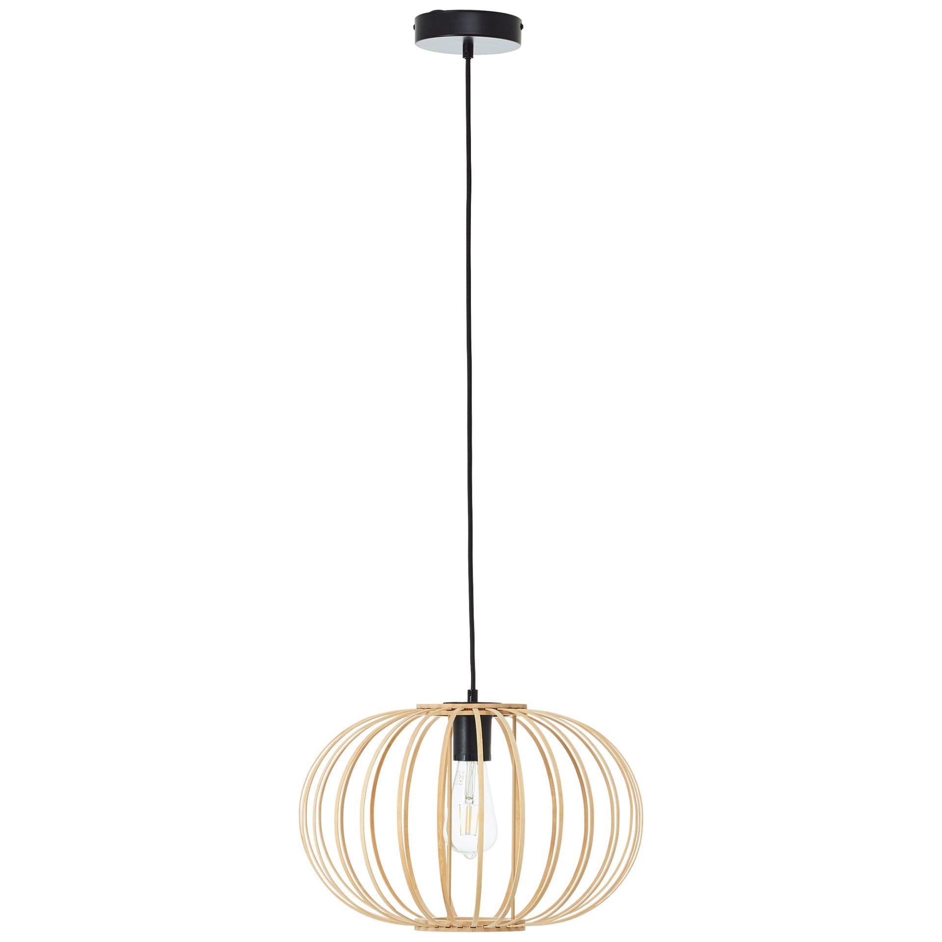 Pendelleuchte Franka, braun, 120 x 40 cm | Pendelleuchte Esstisch