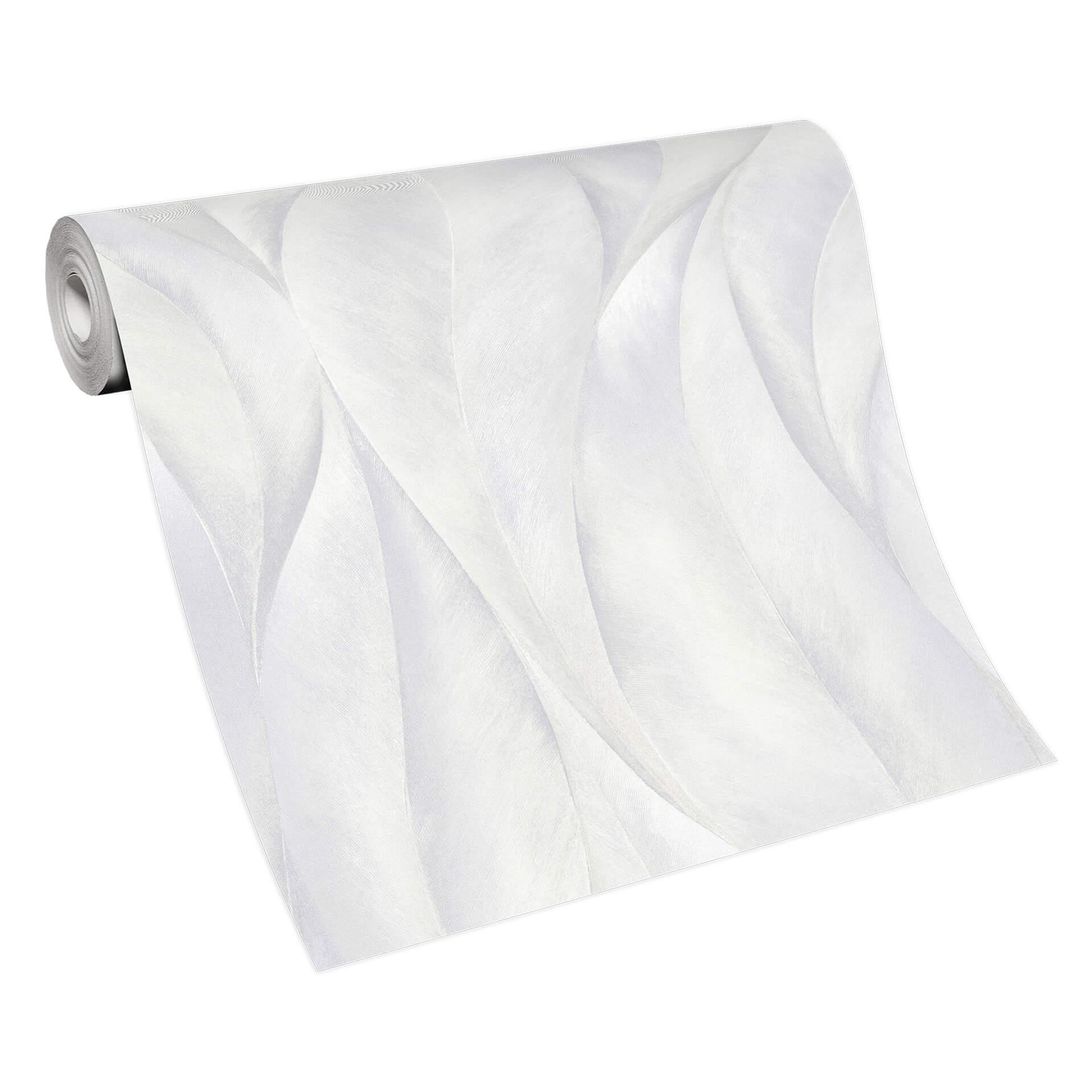 Papel pintado tejido-no tejido Guido Maria Kretschmer Fashion for Walls gris claro