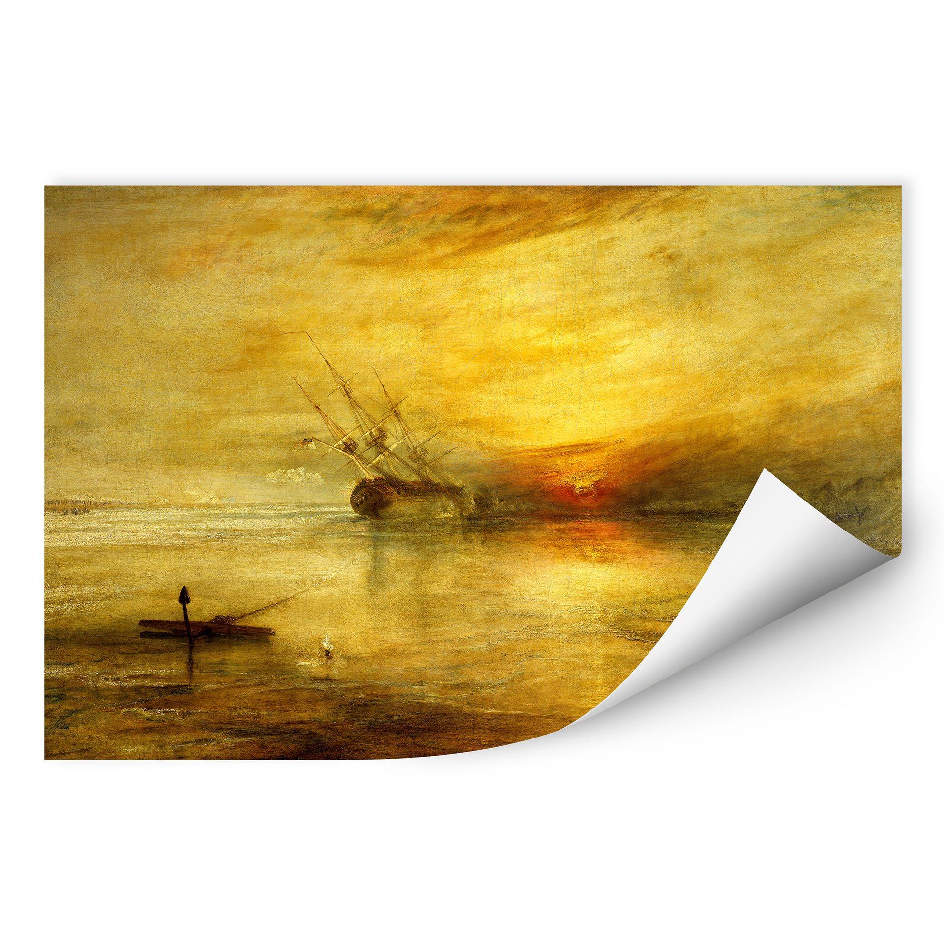 Zelfklevende Poster - Turner - Fort Vimieux