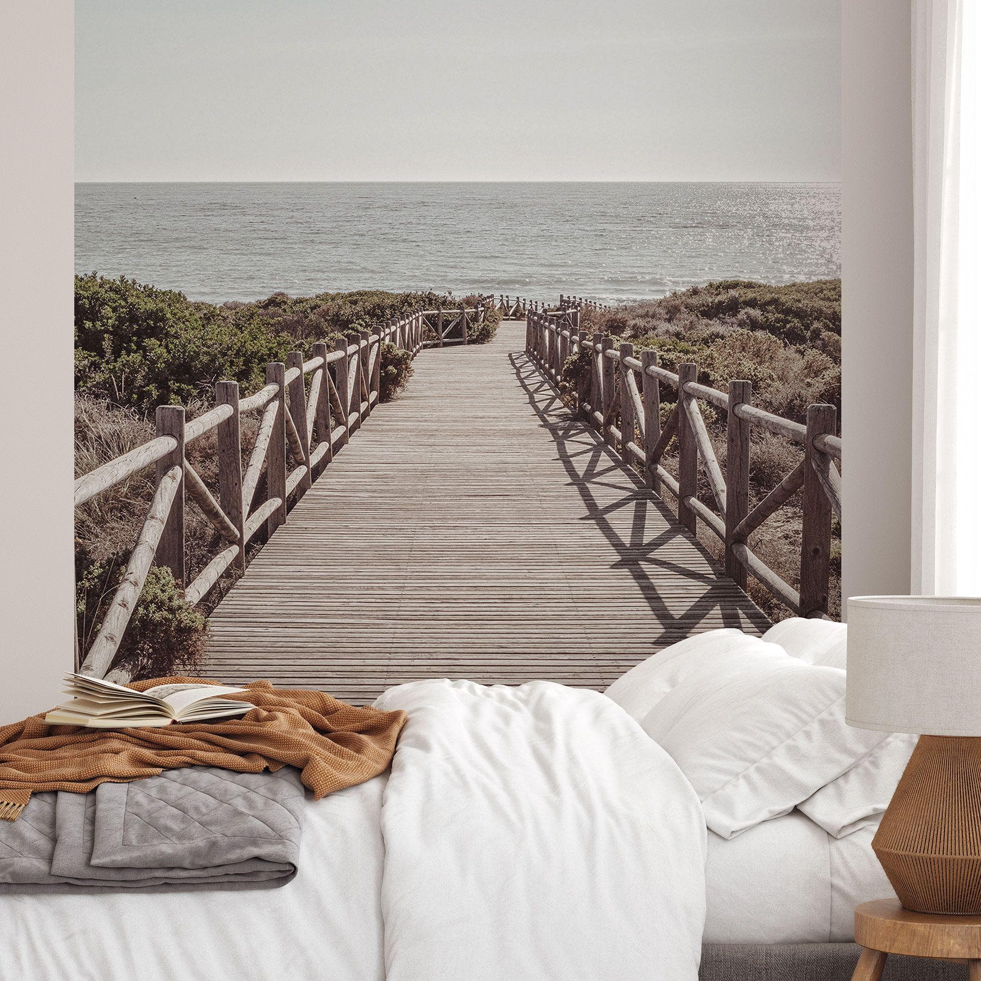 Fotomural Jetty to the beach - 1X Studio