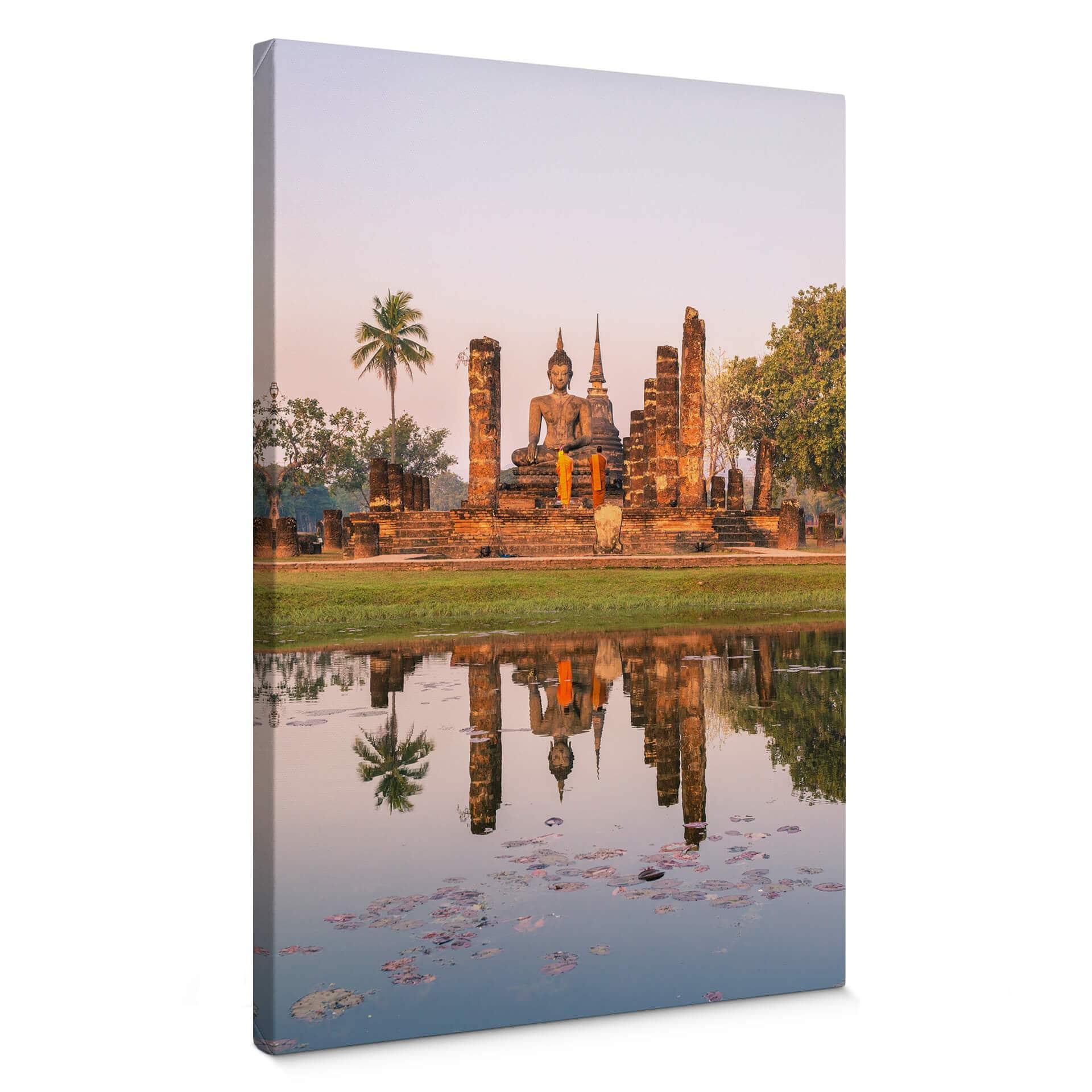Lienzo Colombo - Templo budista Sukhothai