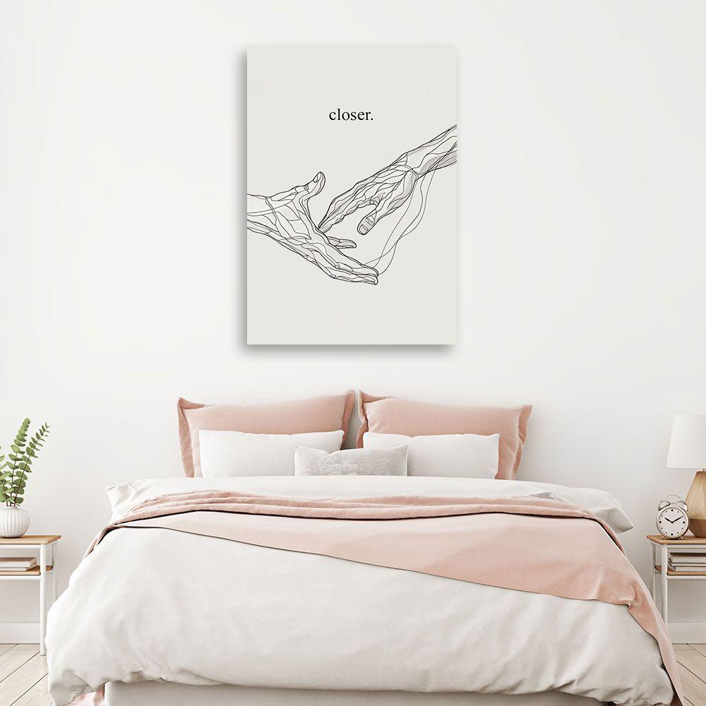 Canvasbillede, Line art syerske