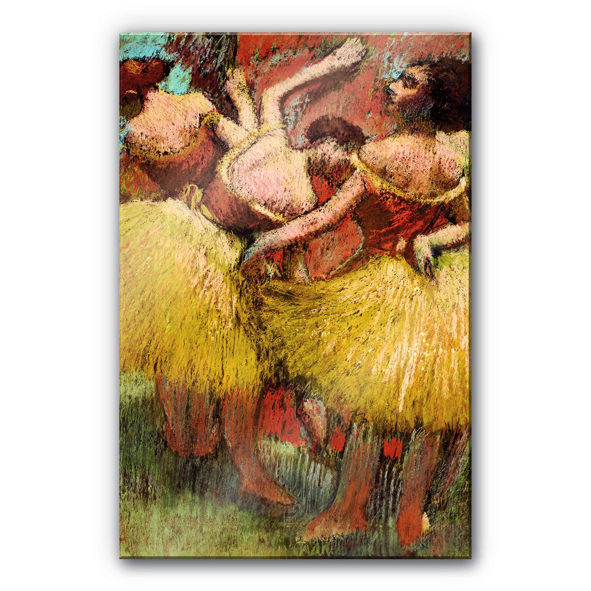 Akrylbillede Degas - Tre dansere