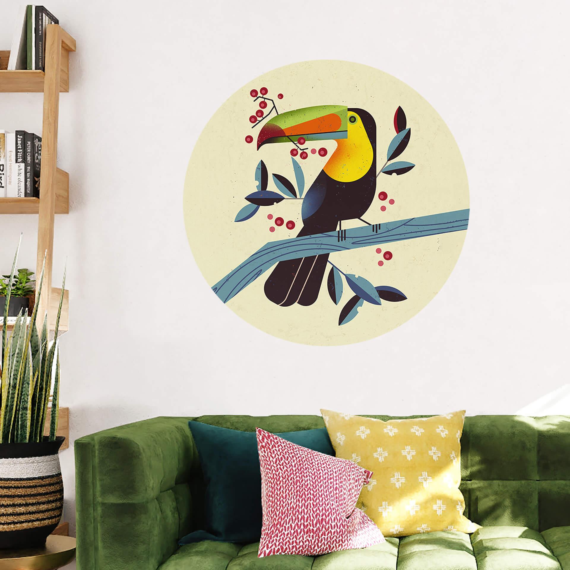 Wall Sticker Braun - Tukan