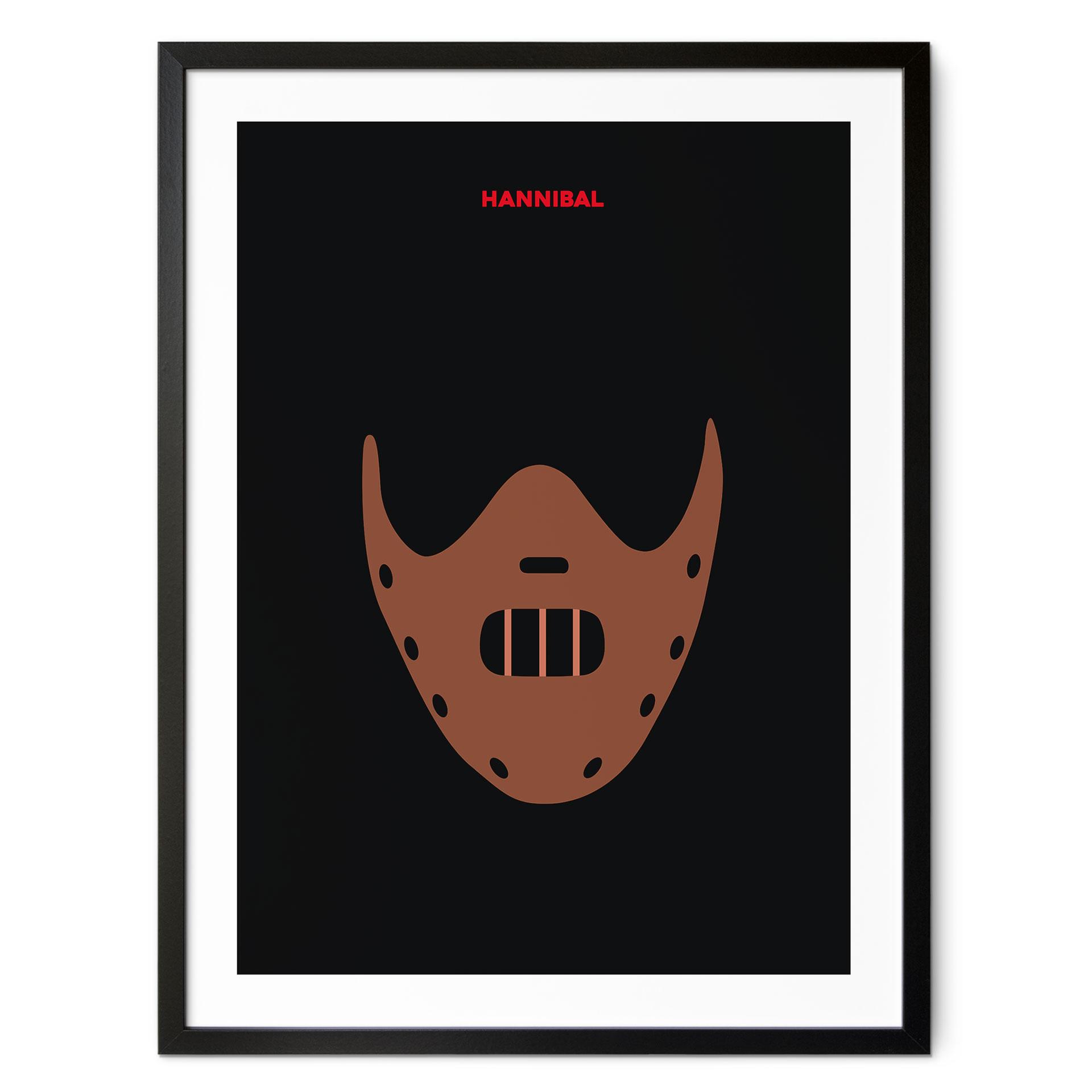 Plakat Inspireret af filmen "Hannibal" - Gomes