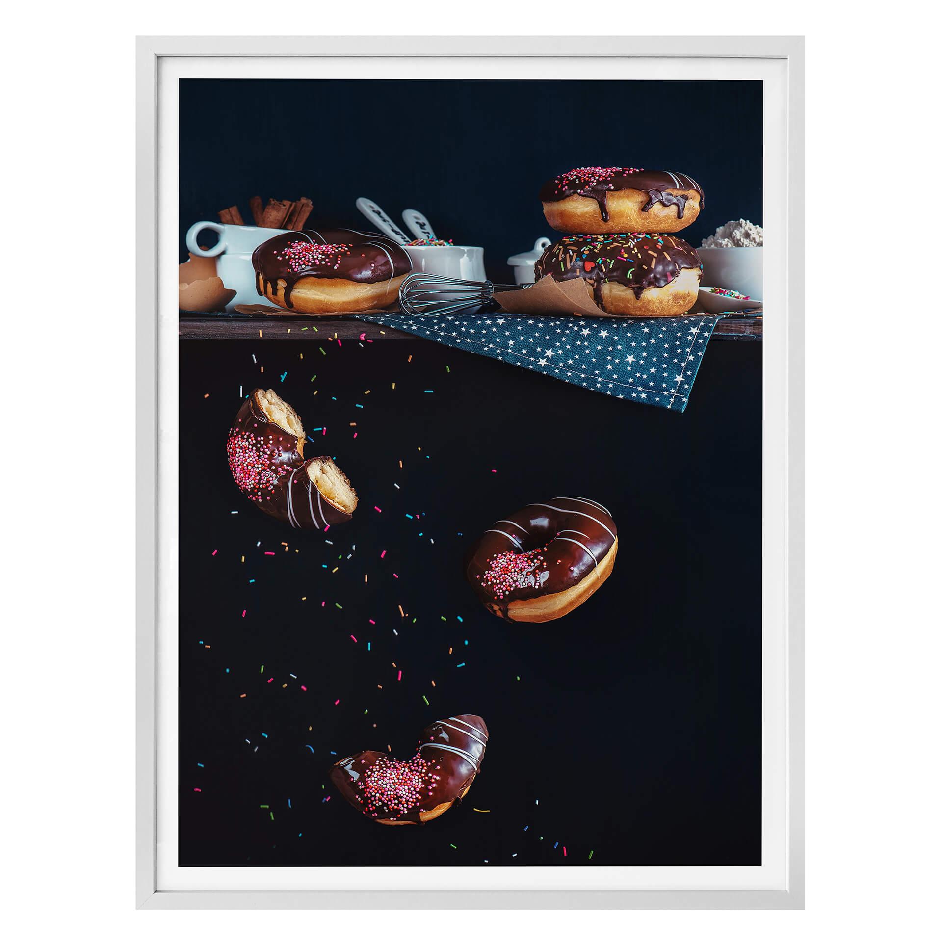 Plakat - Belenko - Donuts from the top