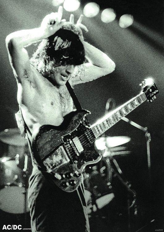 Plakat AC/DC - Angus Young 1979, Plakat (59,4 x 84 cm)