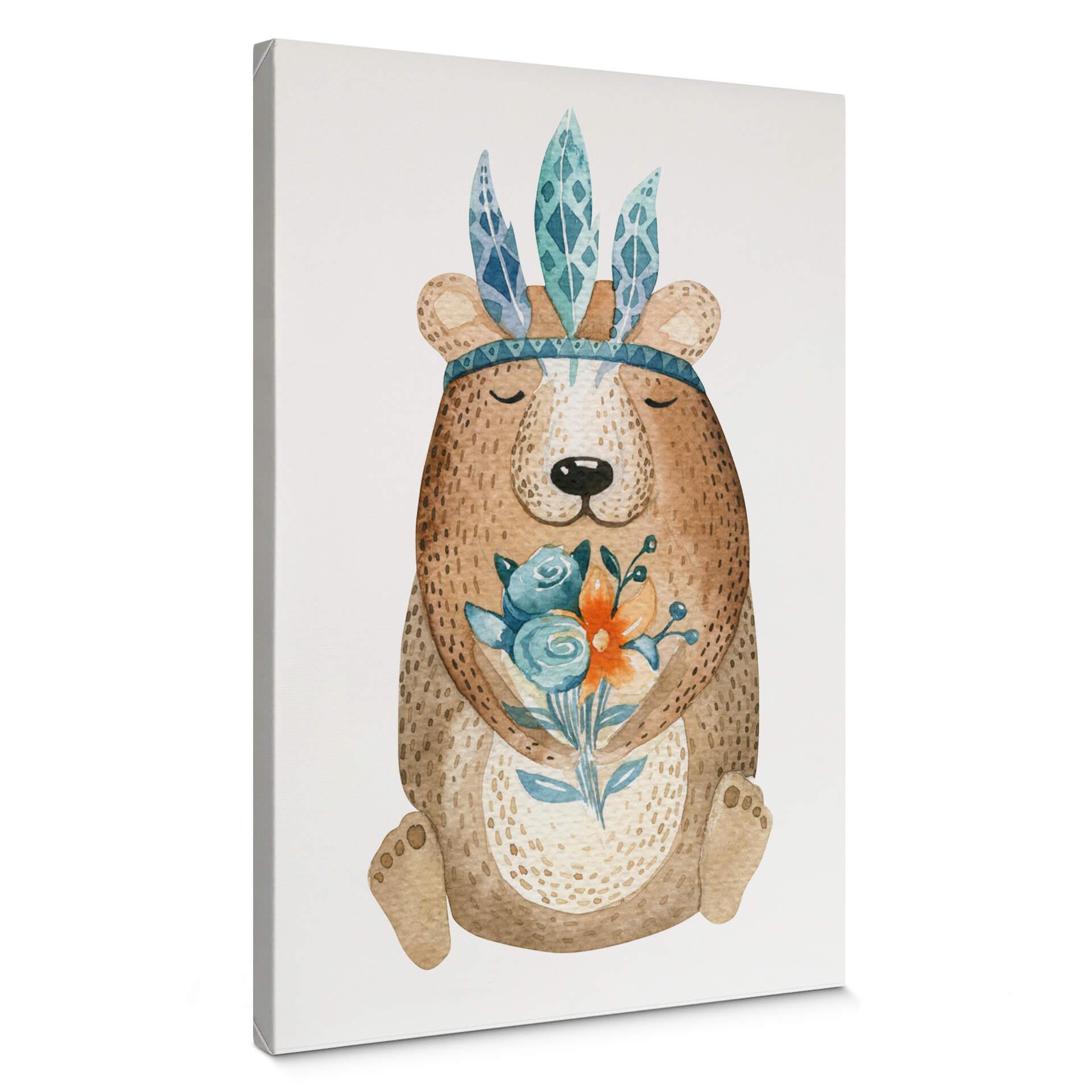 Canvas Kvilis - Oso hippie