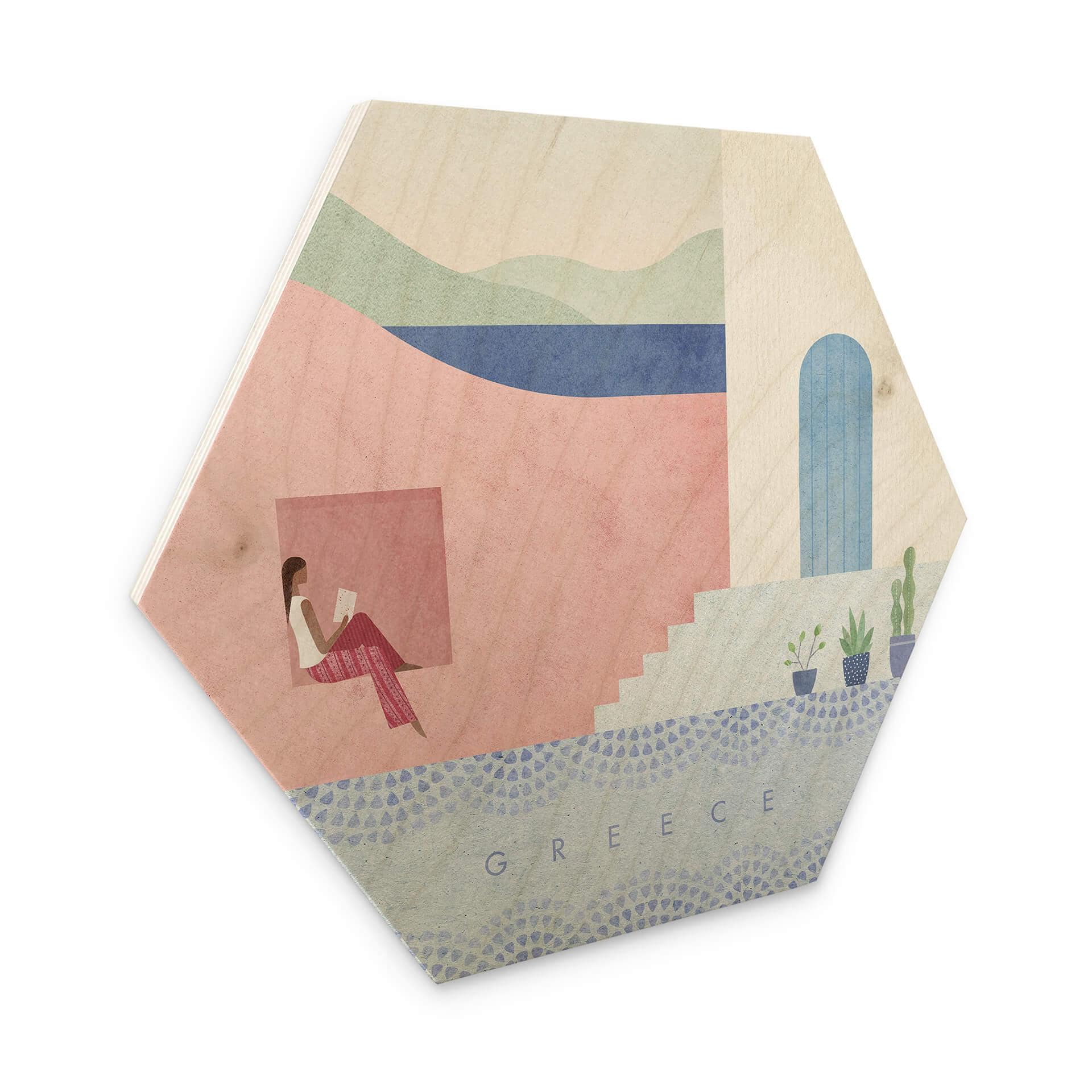 Hexagon Hout Rivers - Griekenland