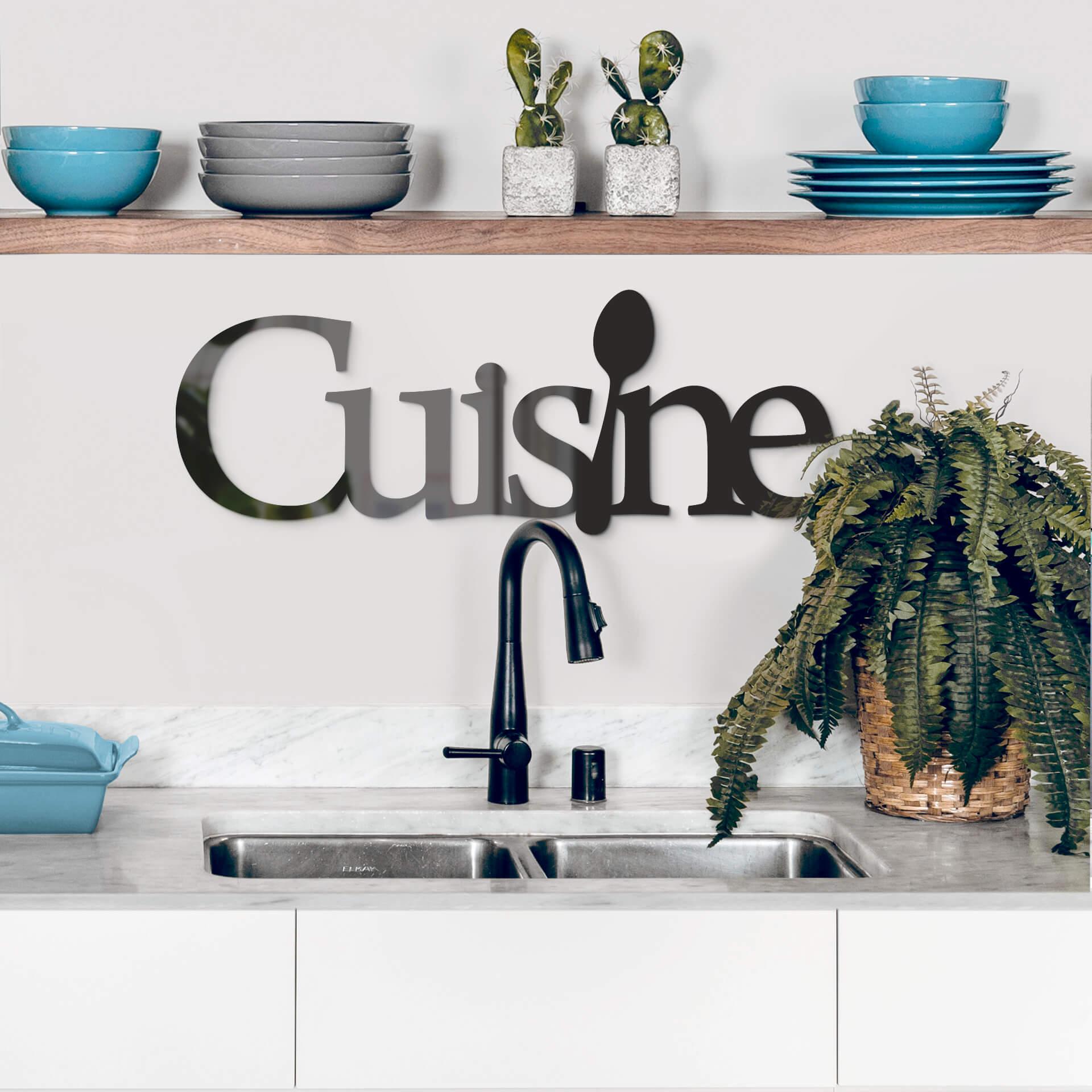 Cocina Decoración acrílica