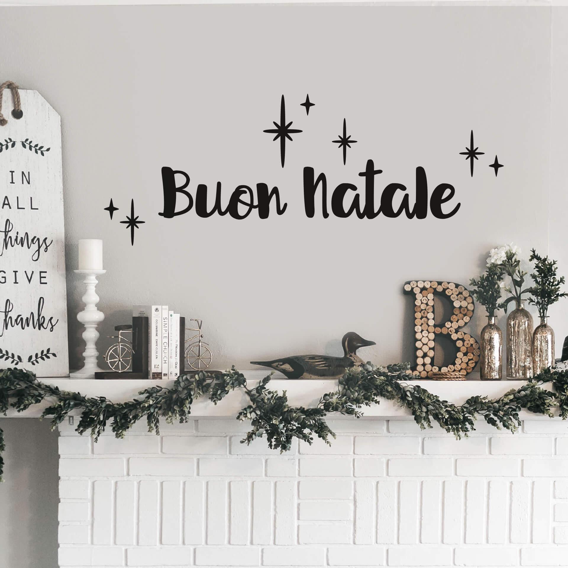 Wallsticker - Buon Natale