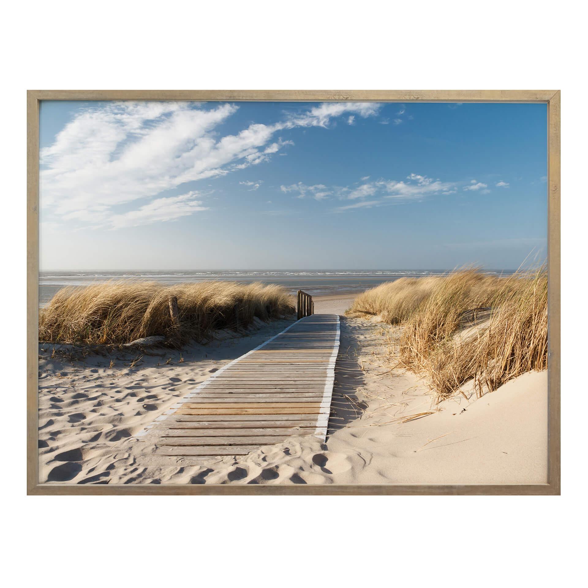 Poster – naar het strand