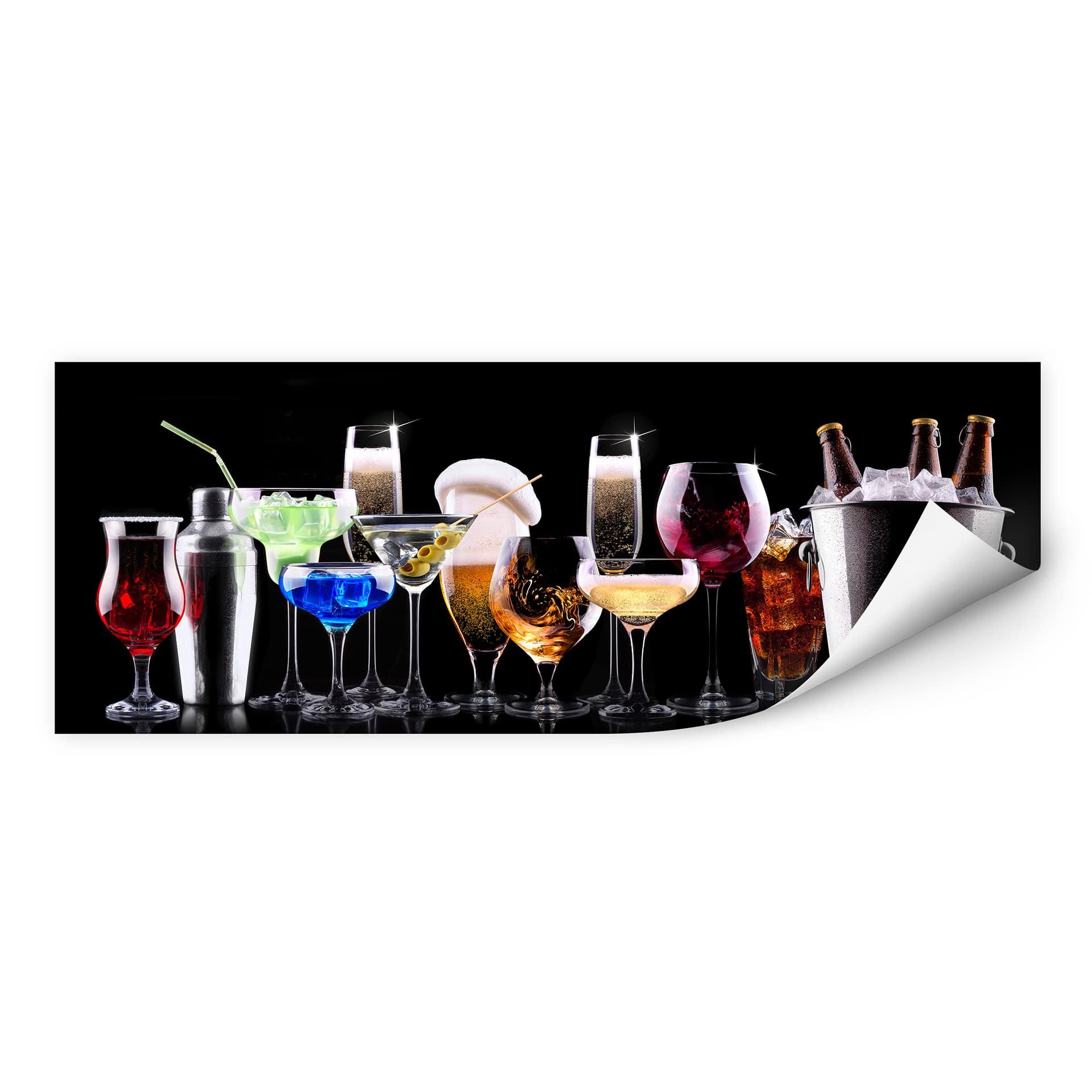 Muurprints Cocktail Feeling - Panorama