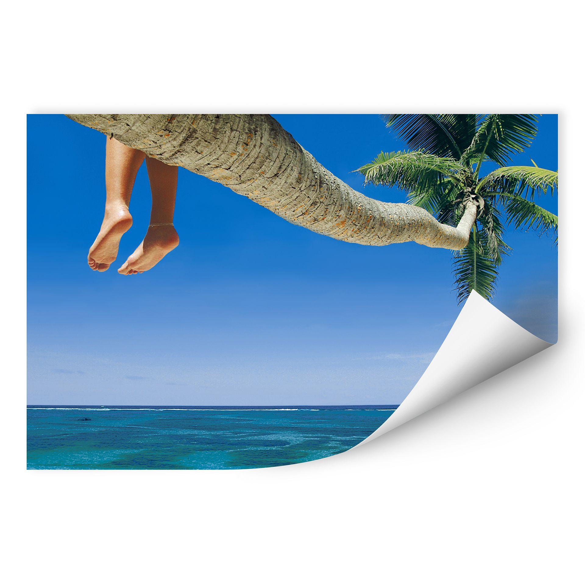 Poster autocollant - W - Pieds Ballants