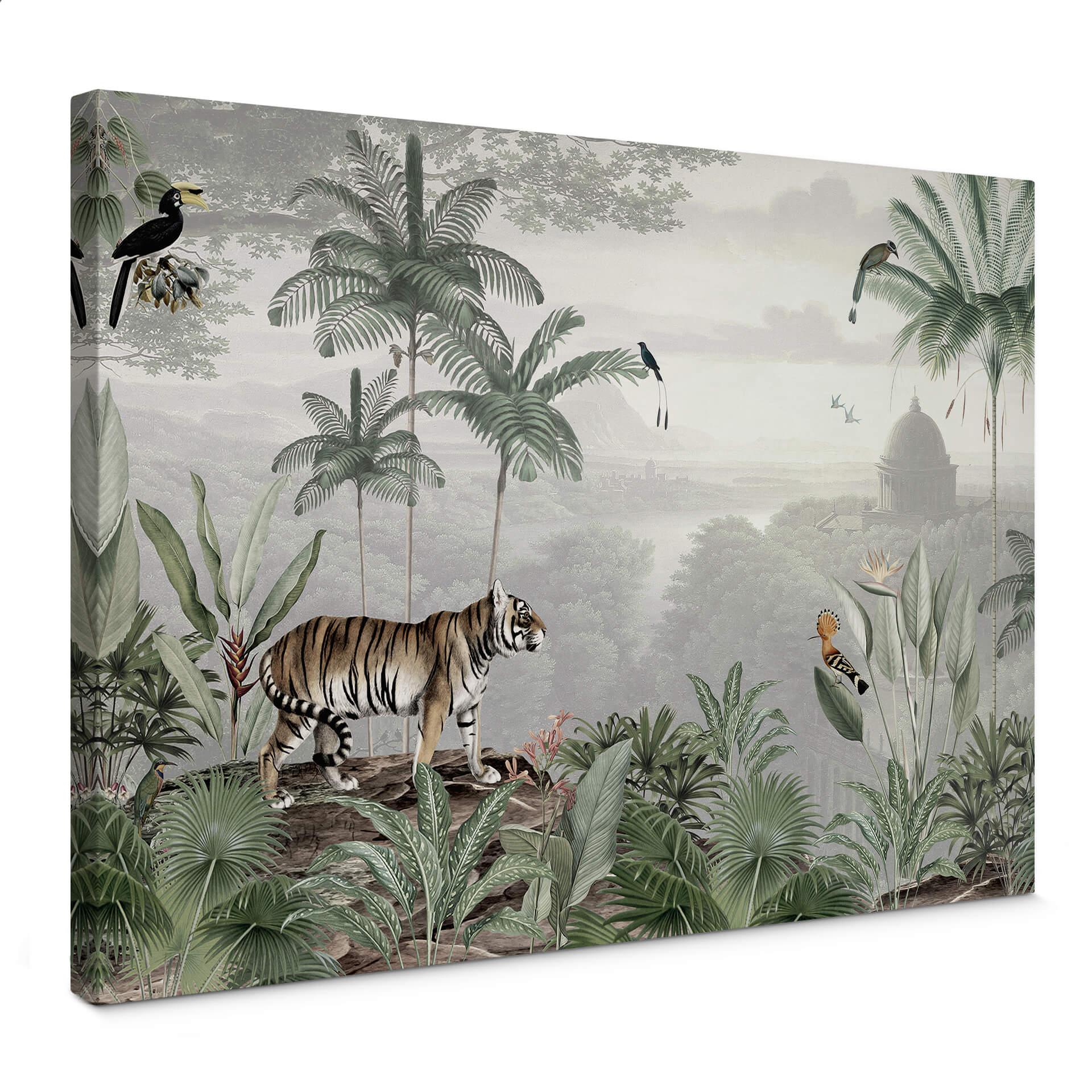 Lienzo Sir Edward - Tigre en los trópicos