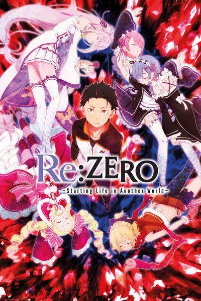 Poster, film poster Re: ZERO - Key Art 61x91,5 cm