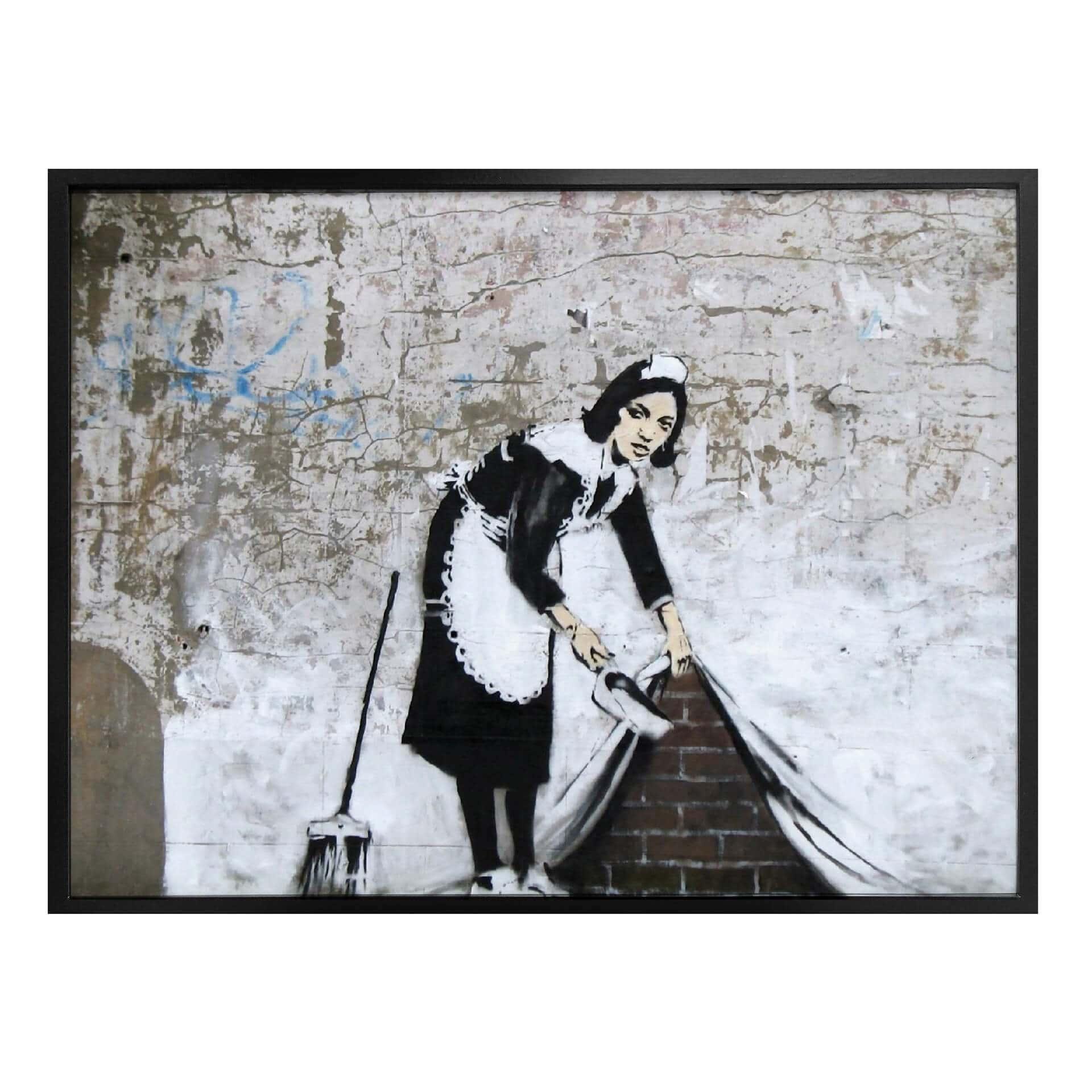 Plakat - Banksy - Maid in London