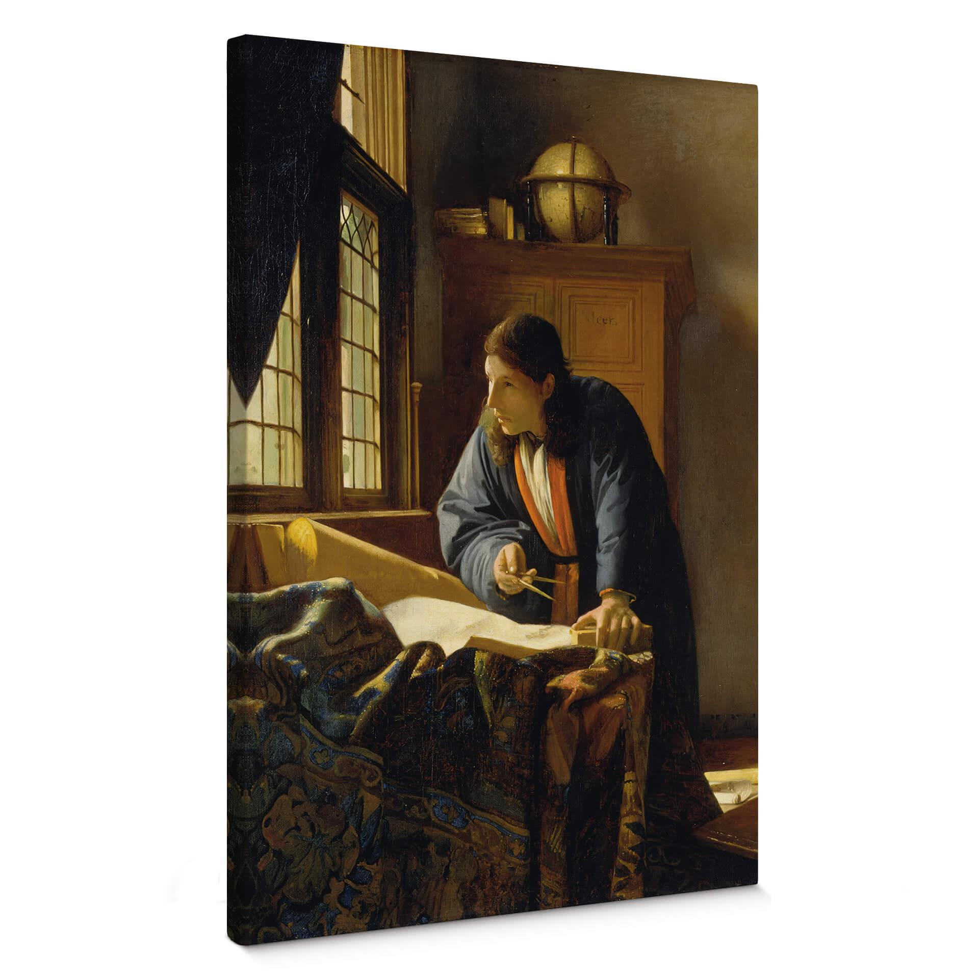 Lienzo Vermeer - El Geógrafo
