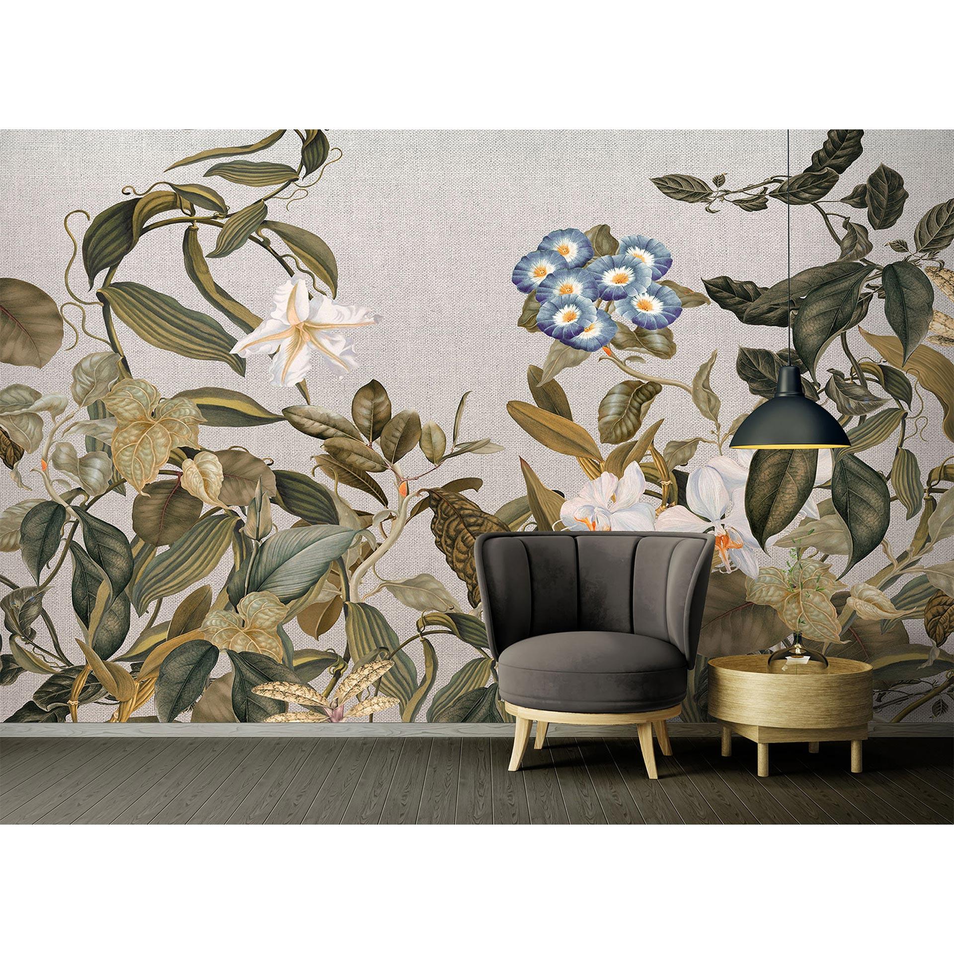 Architects Paper Papier peint photo Atelier 47 Botanic Sketch fleurs