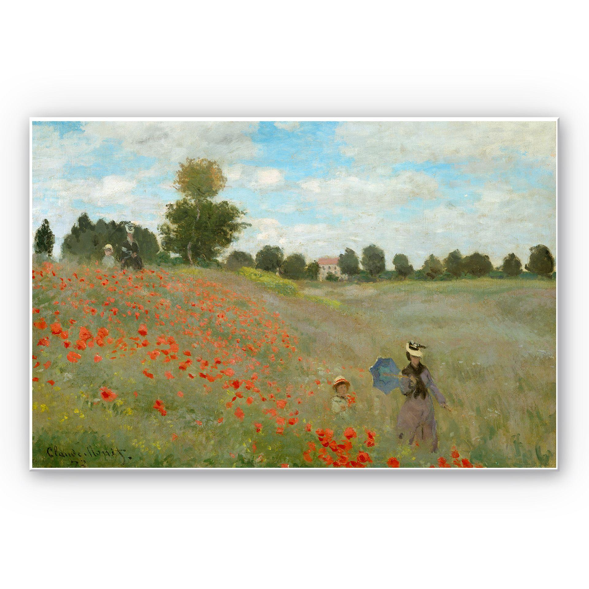 Tableau Forex - Monet - Champ de pavot vers Argenteuil 