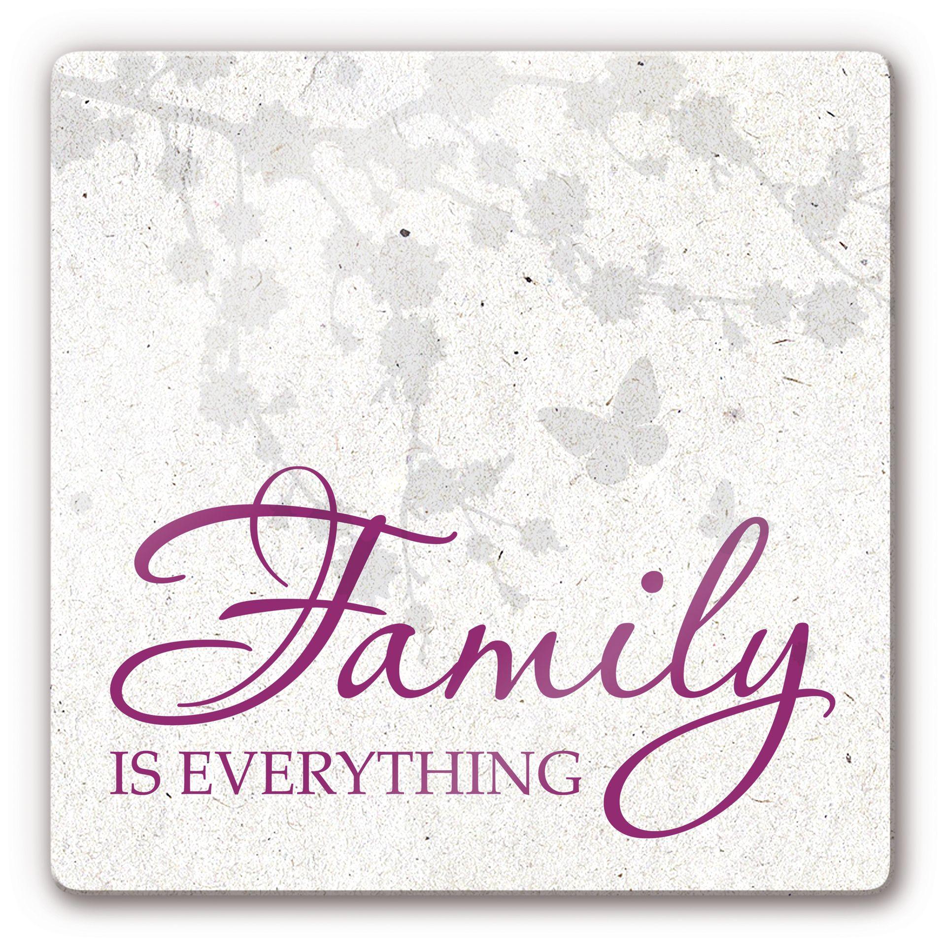 Glasbillede - Family is everything