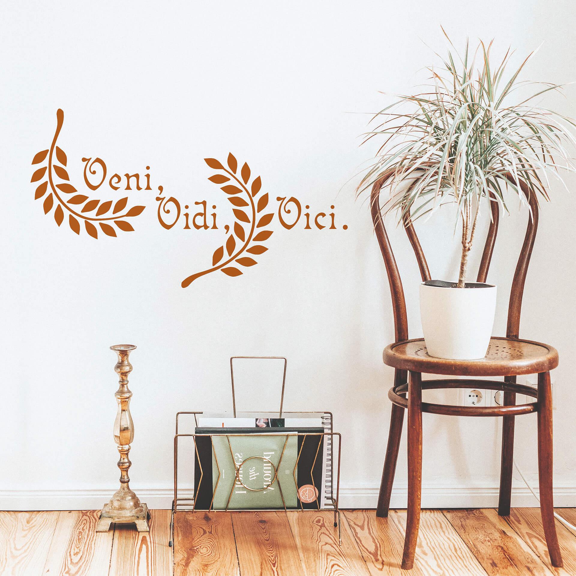 Wallsticker - Veni, Vidi, Vici