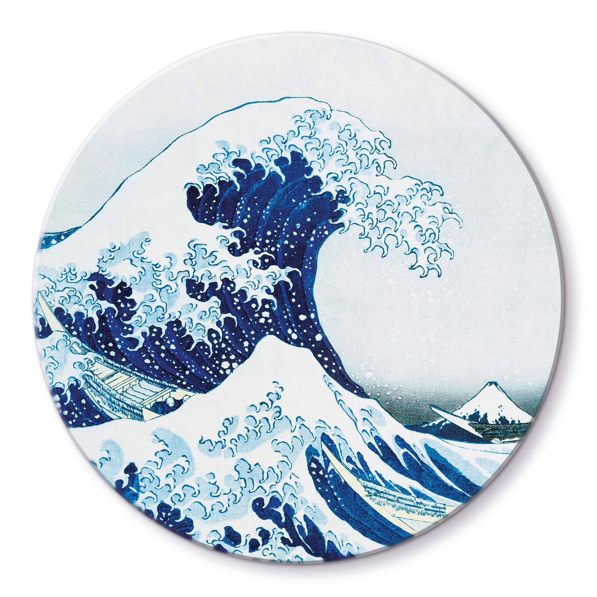 Tableau sur verre Hokusai - La Grande Vague