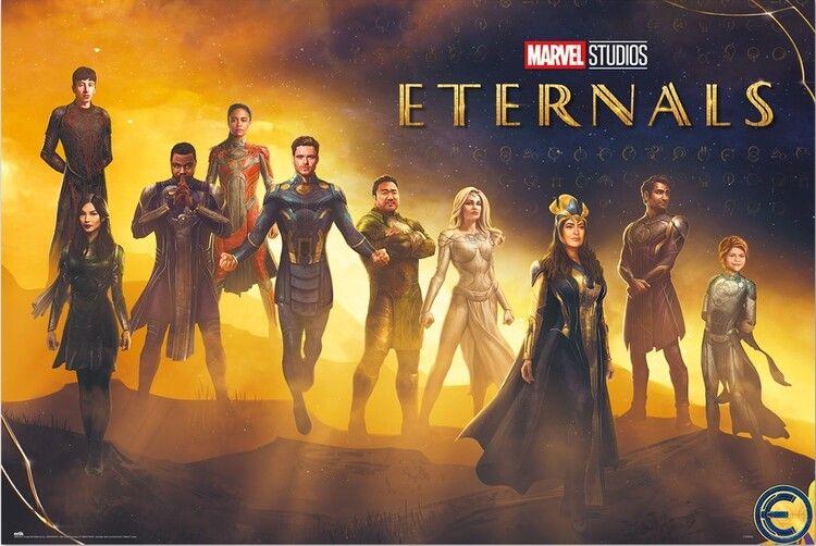 Poster, film poster Marvel - The Eternals 91,5x61 cm