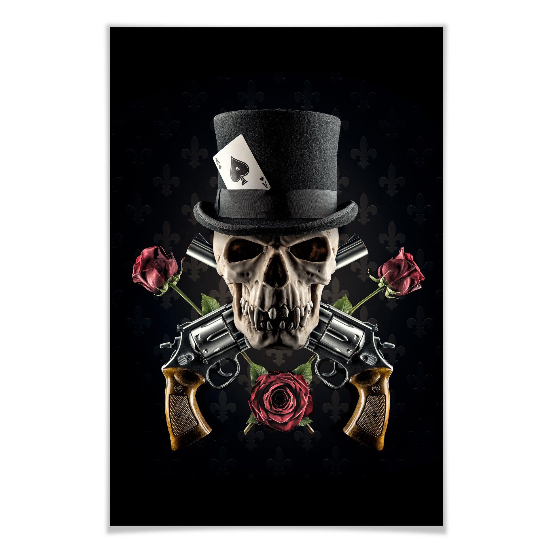 Poster - Damsten - Guns and Roses