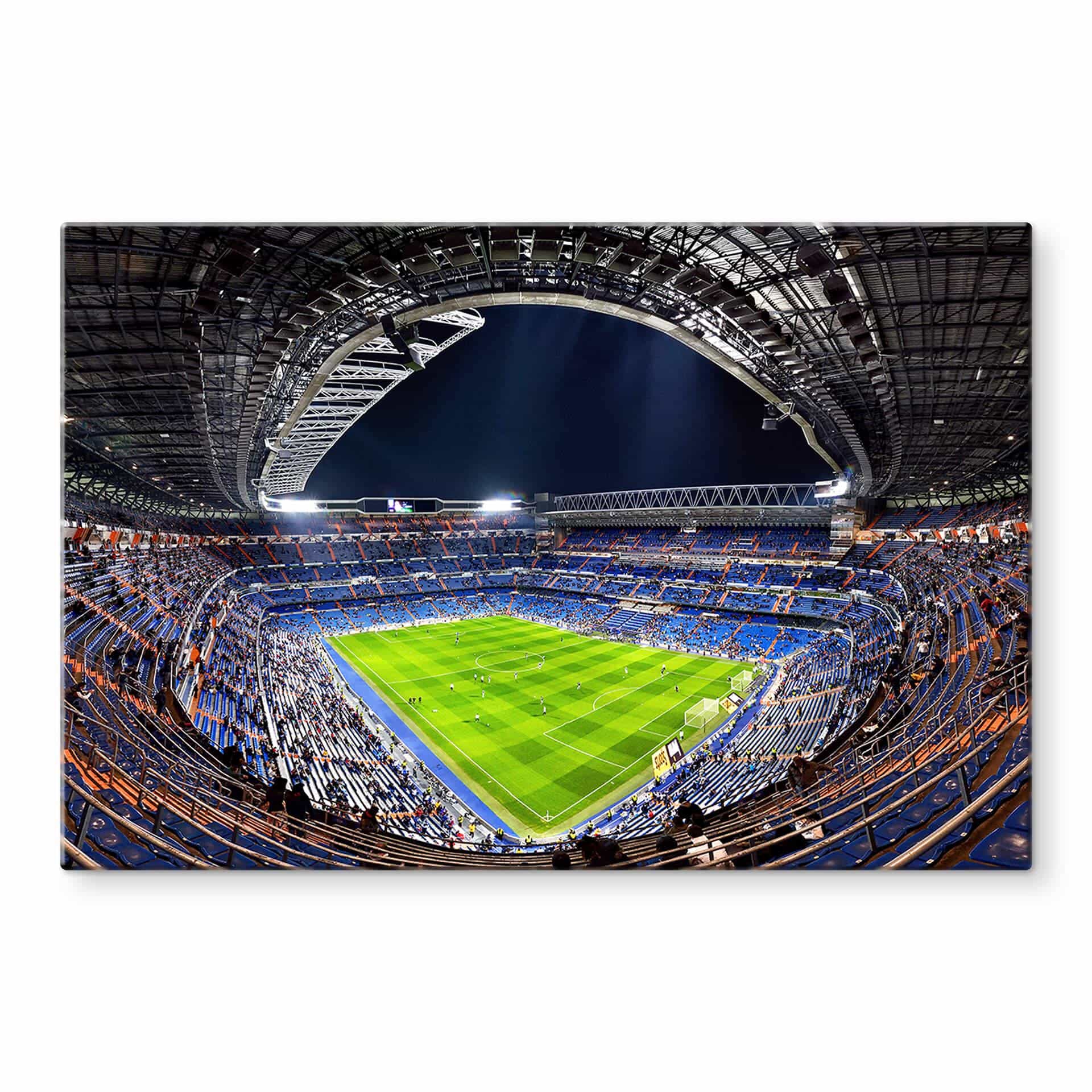 Tableau sur verre García - Stade de Santiago Bernabéu - Real Madrid