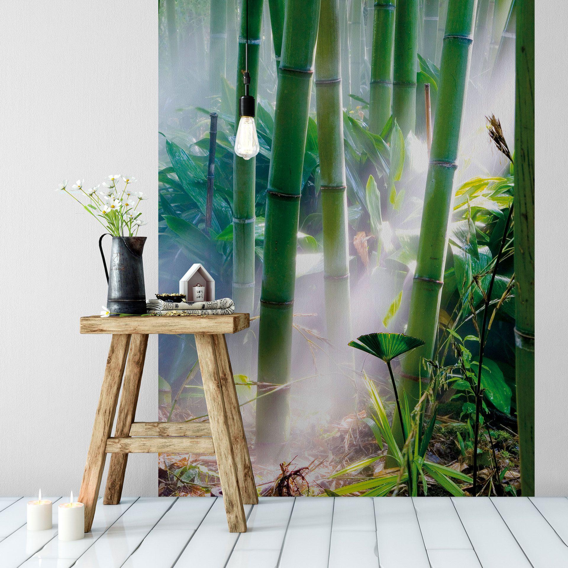 Fototapete Bamboo Forest 144x260 cm