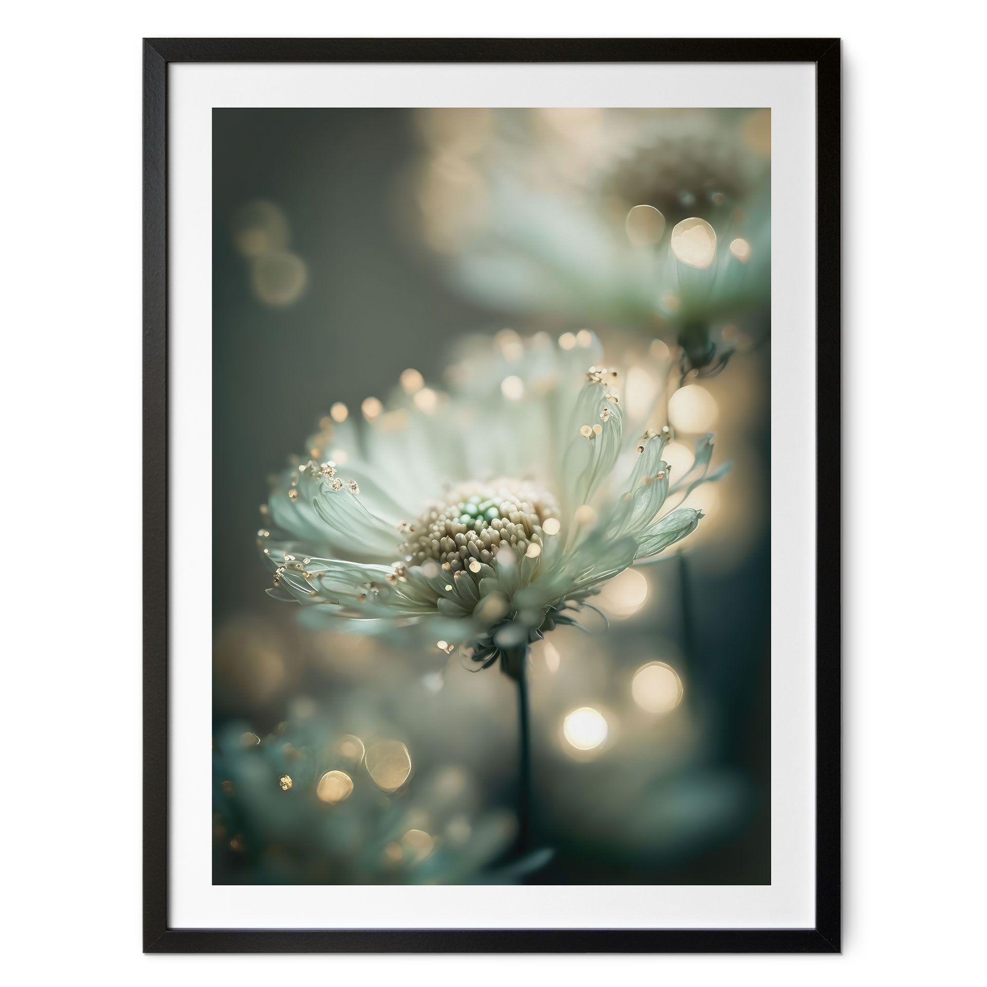 Póster Delicado destello de flores - Treechild